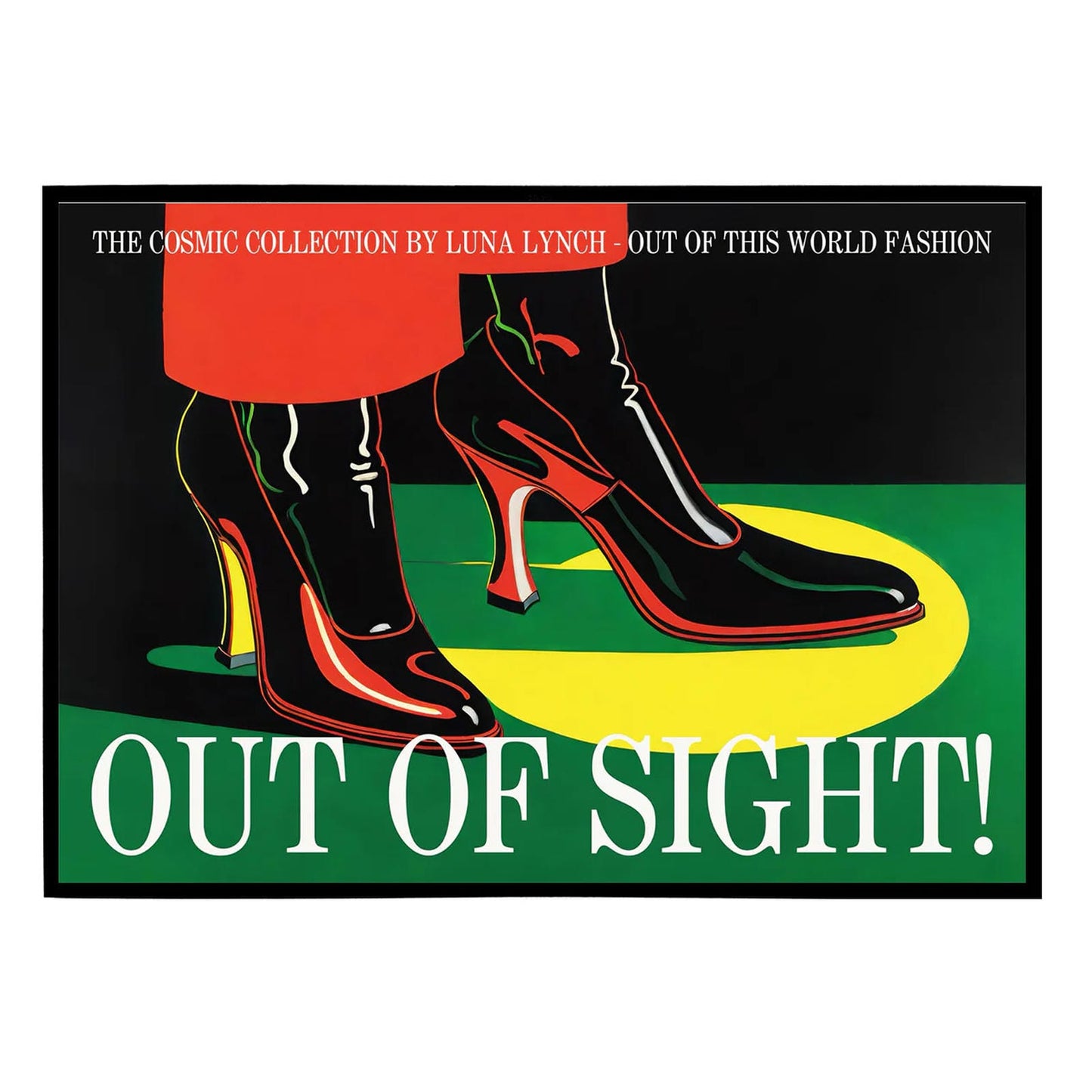 Vintage Fashion Shoes Poster