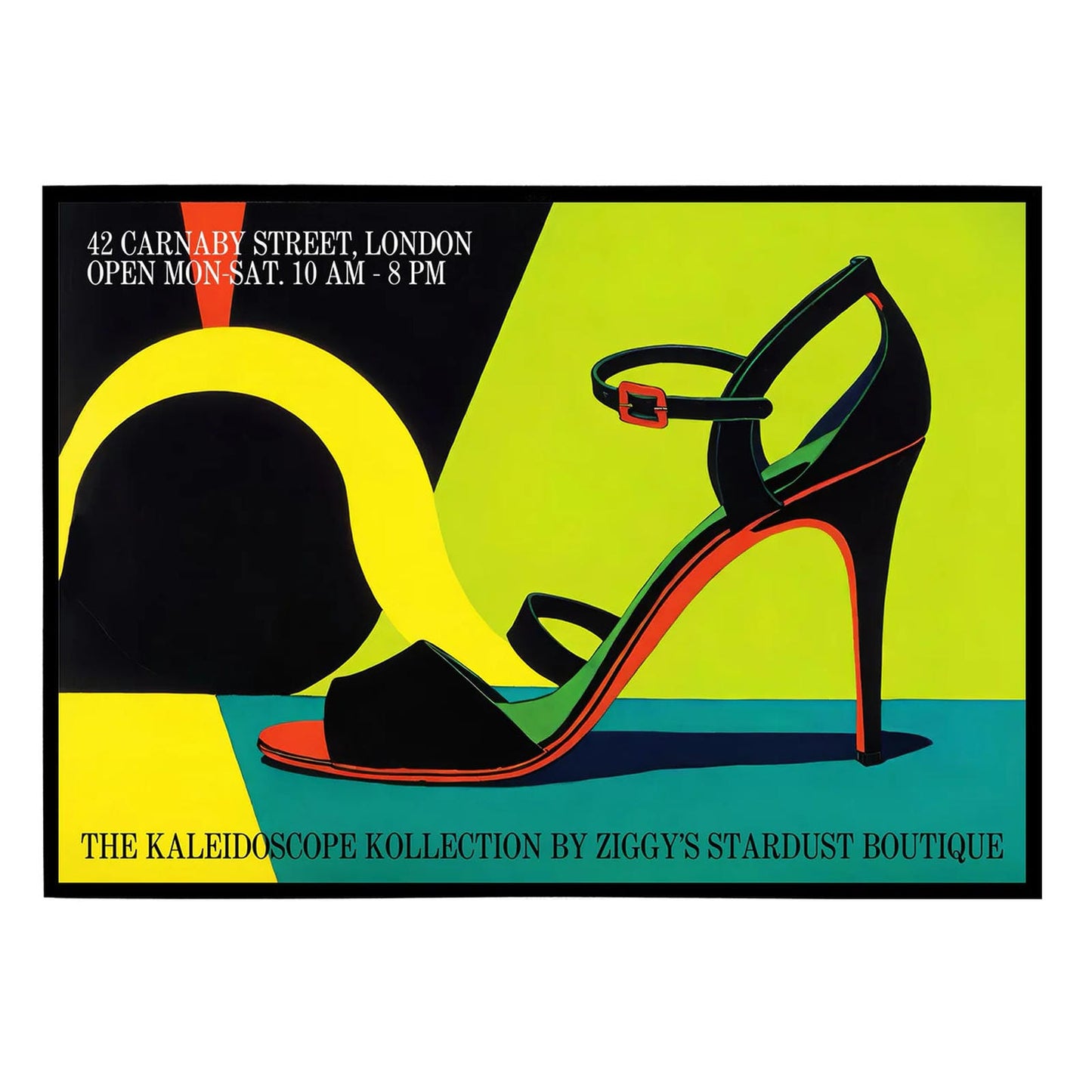 Shoe Atelier Vintage Poster