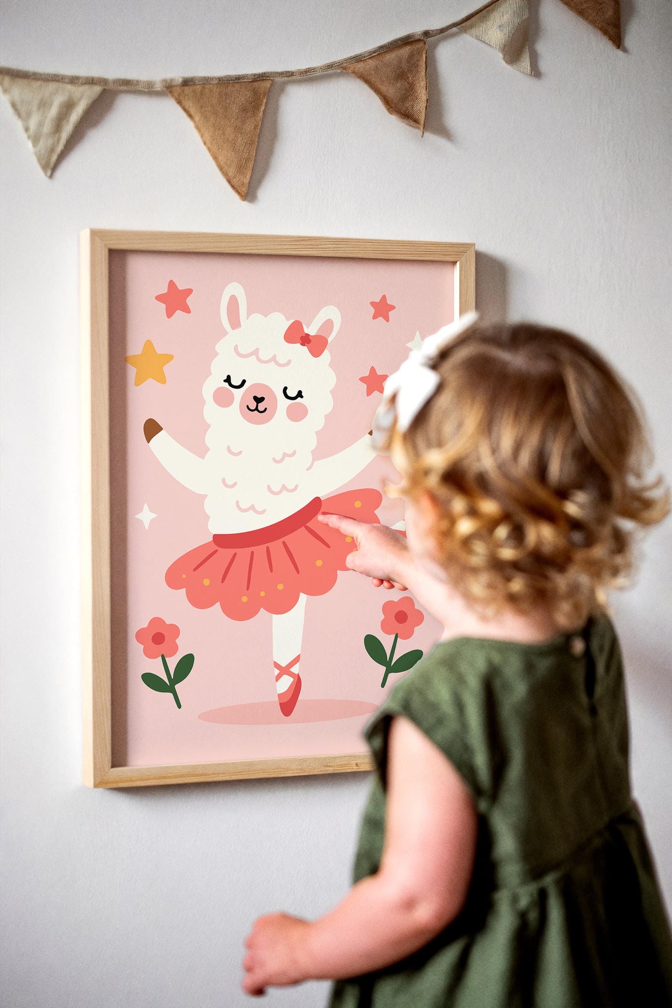 Alpaca Ballerina Poster – Cute Dance Wall Art