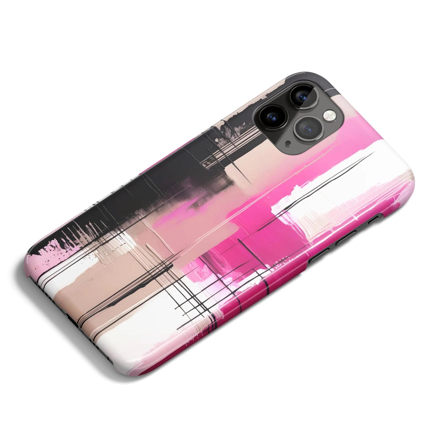 Infinite Impressions Magenta iPhone Case