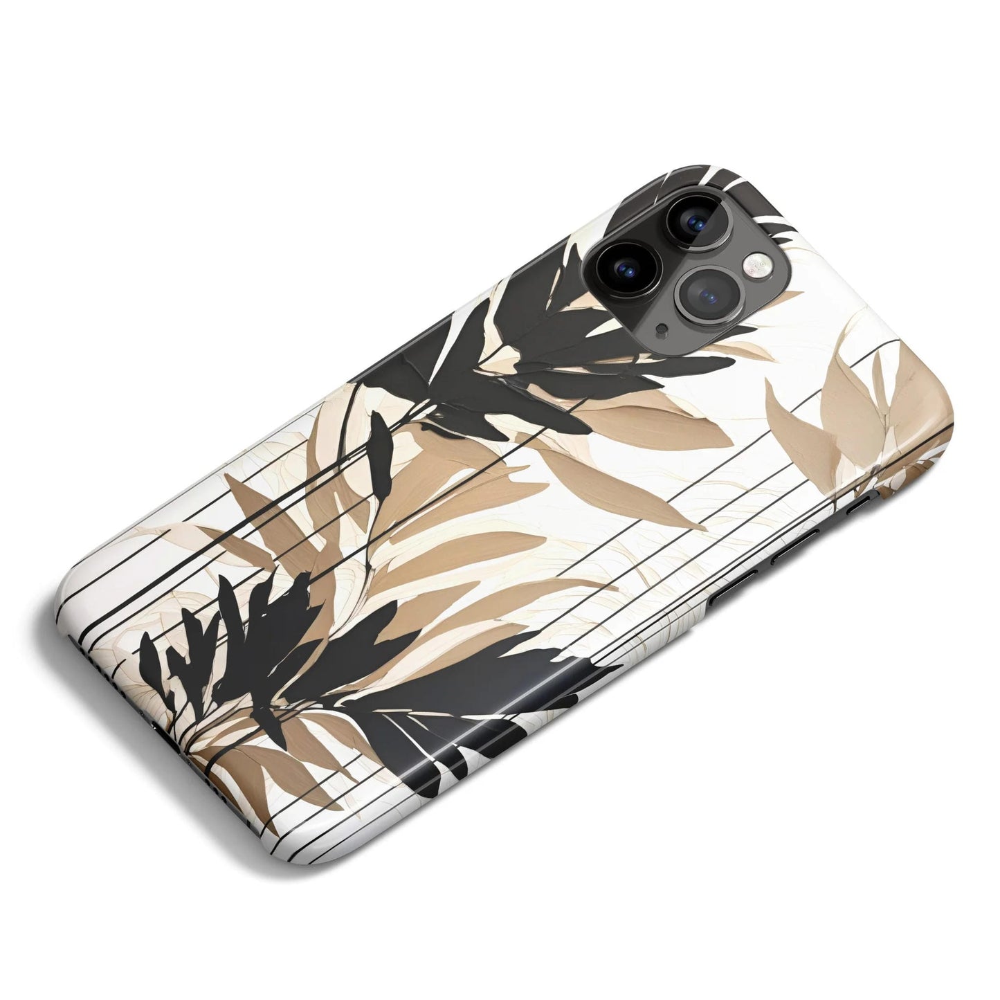 Chic Floral Pattern iPhone Case