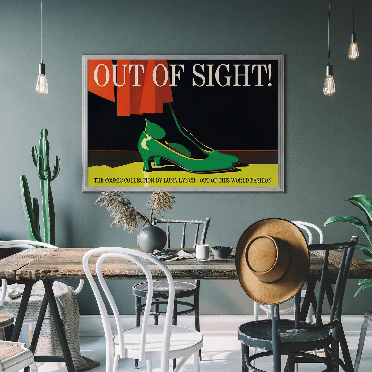 Fashion Collection Vintage Poster