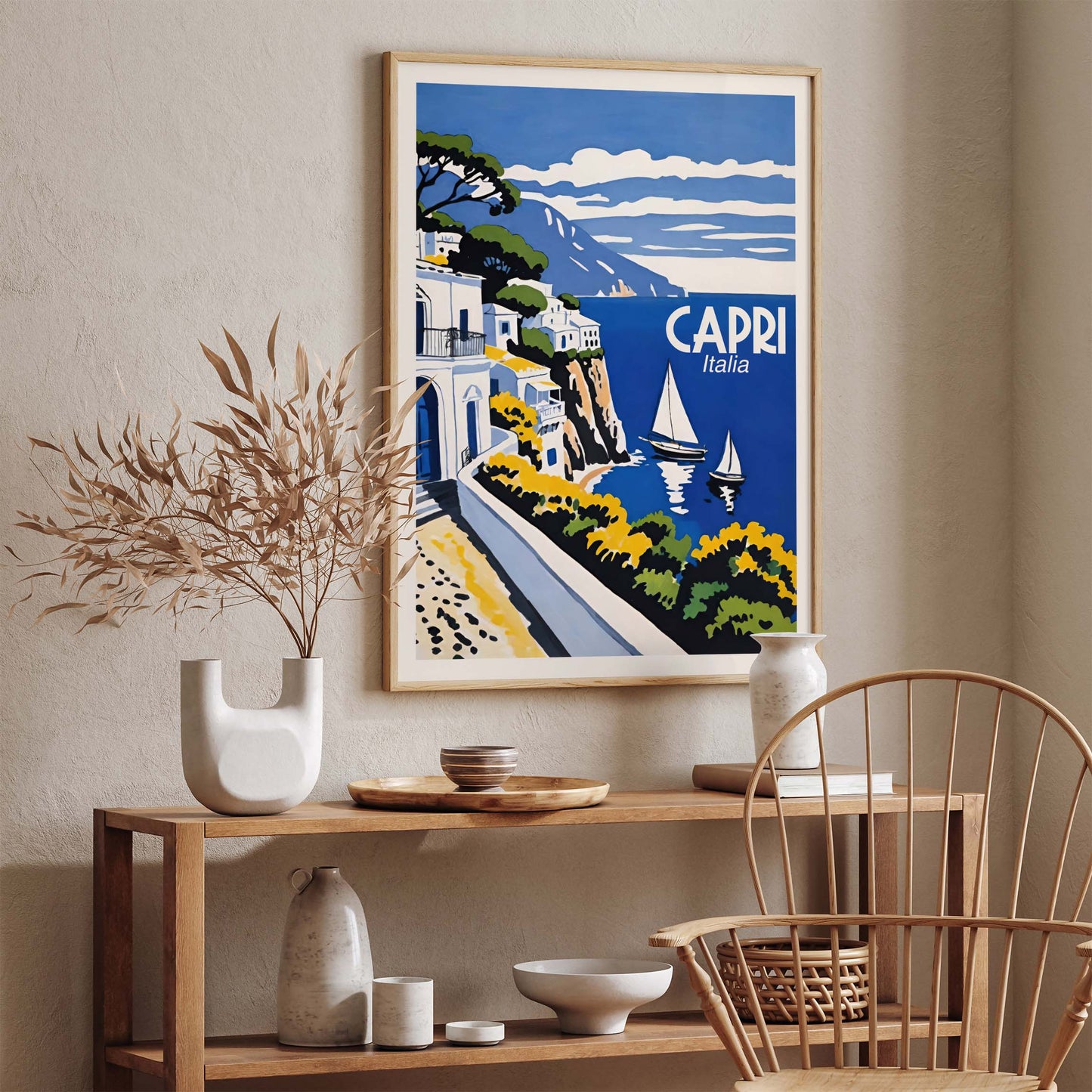 Capri Italy Travel Wall Art