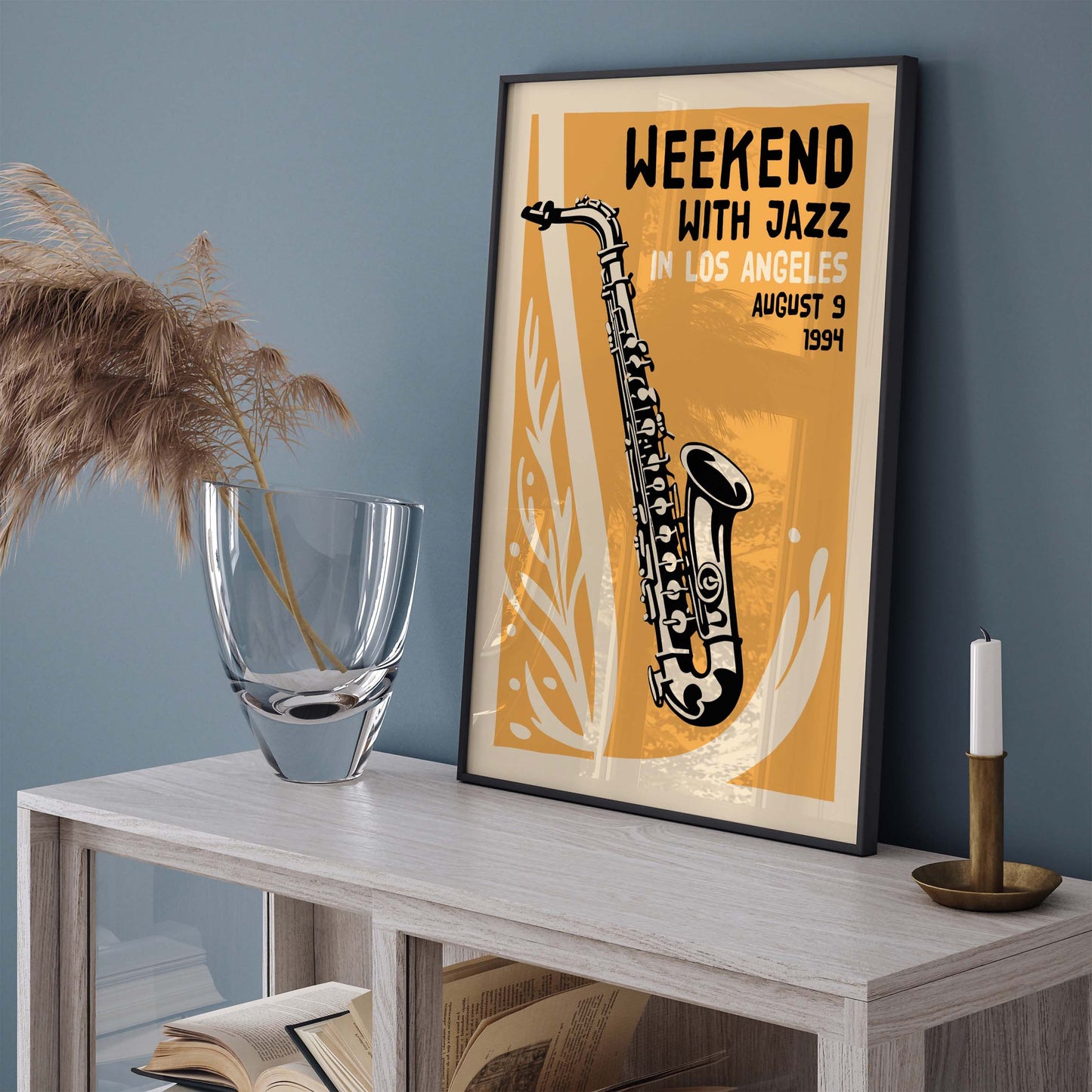 Jazz Los Angeles Wall Art Print