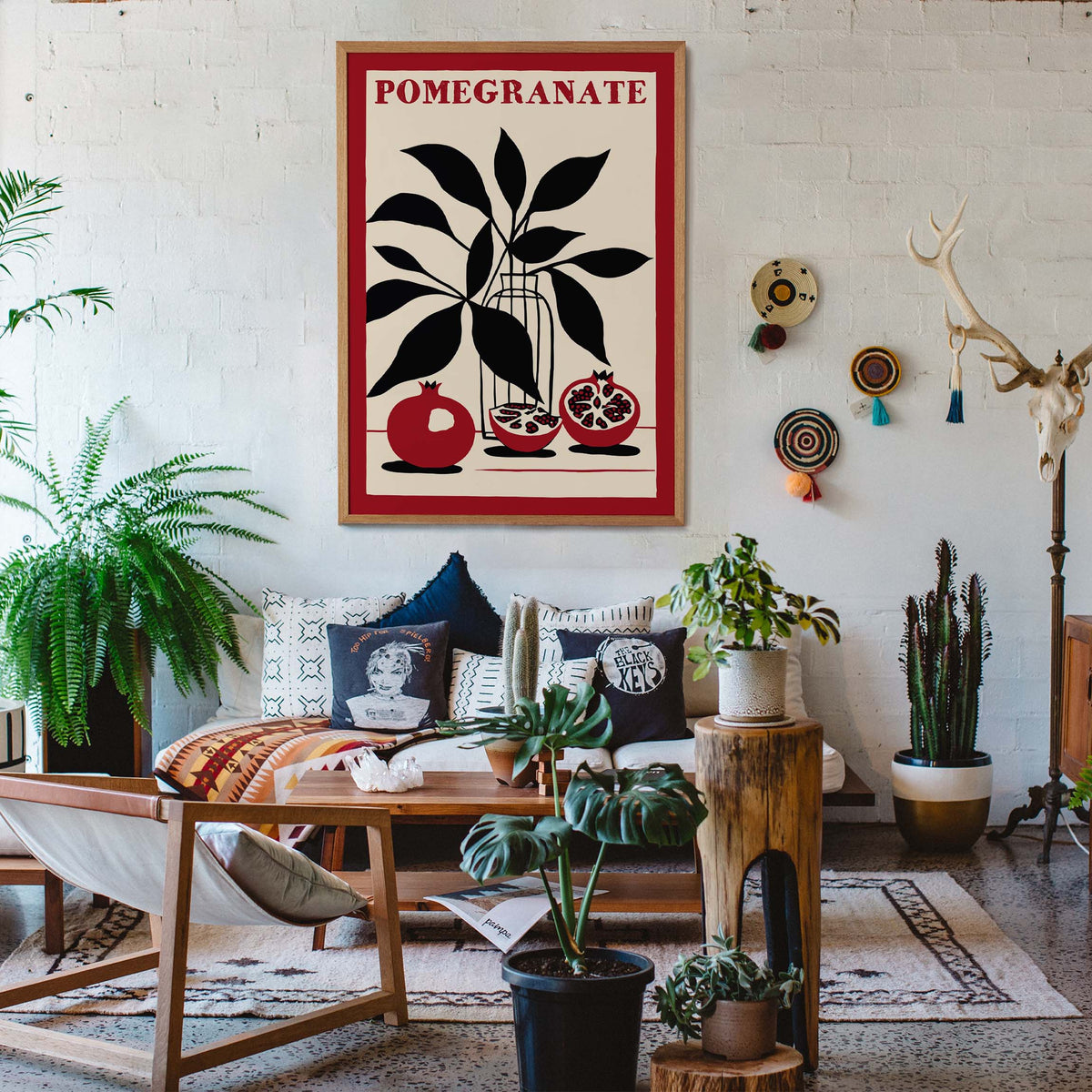 Pomegranate Botanical Poster