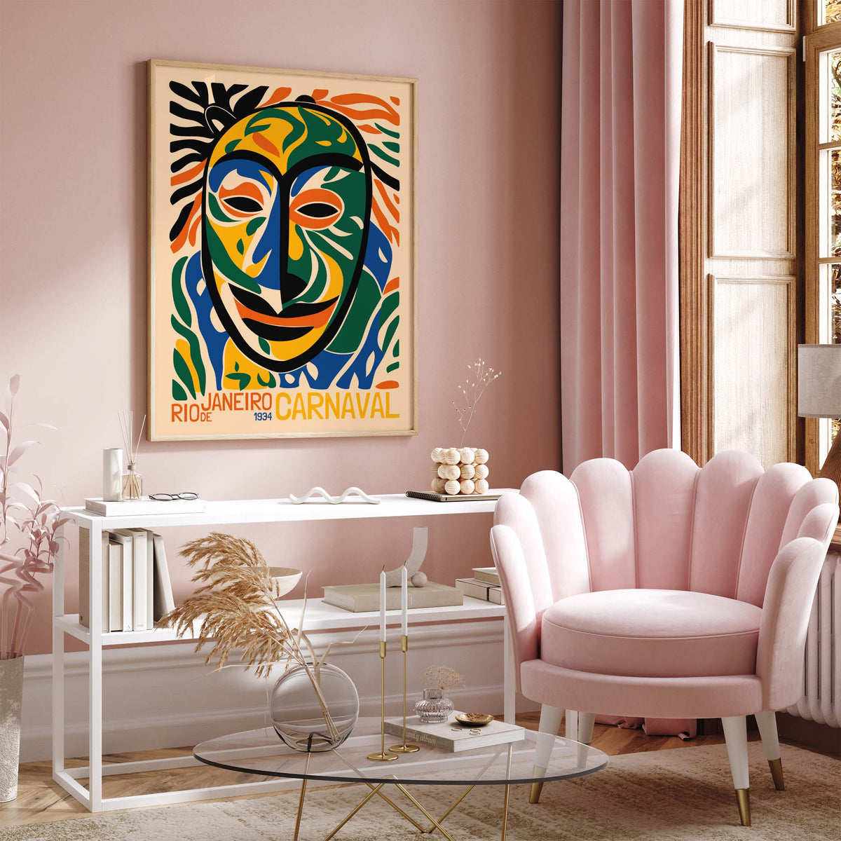 Rio Carnival Festival Poster