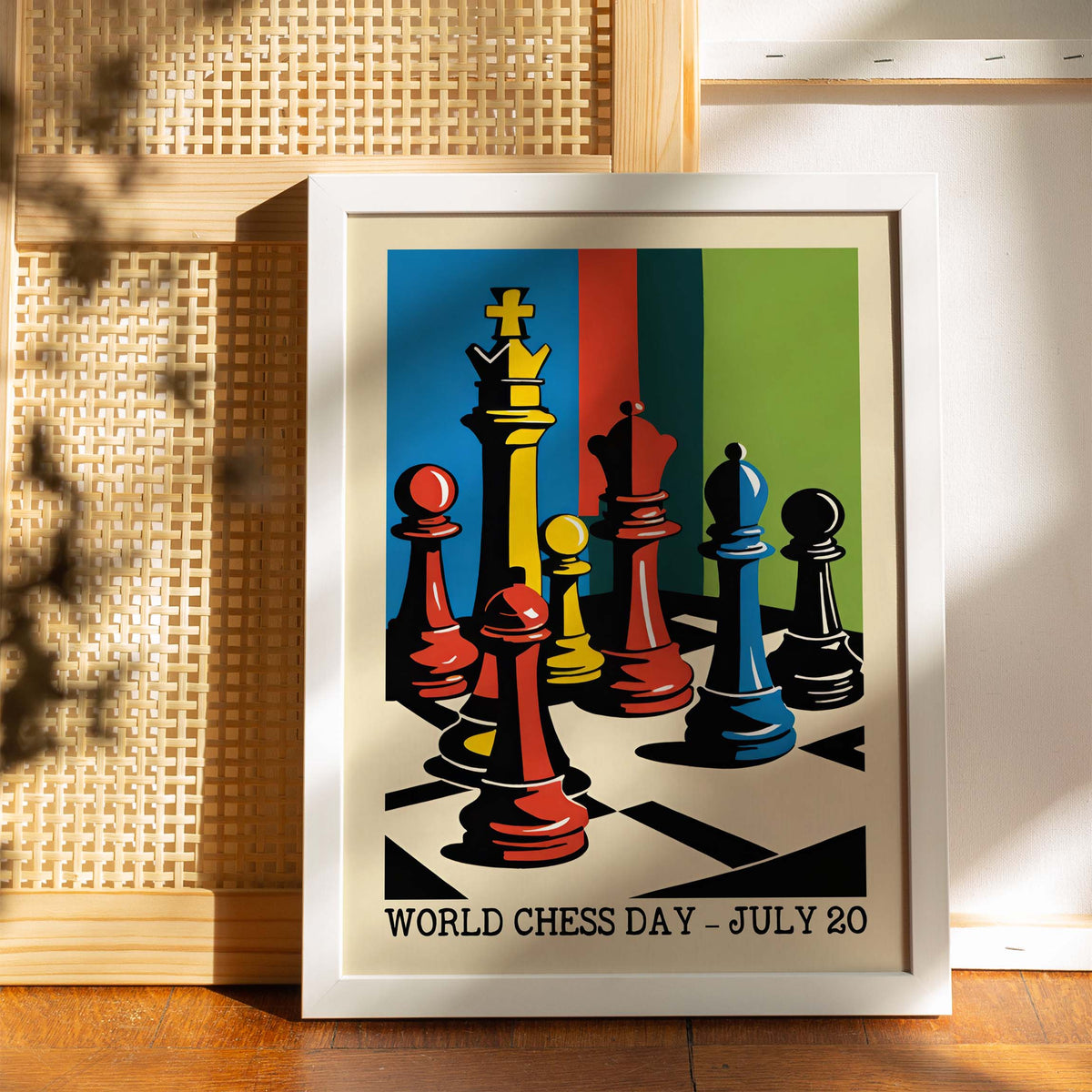 World Chess Day Poster Print