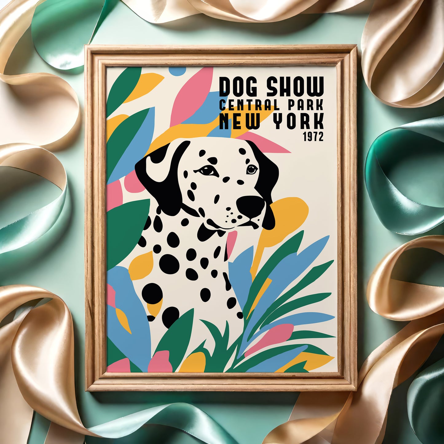 Dog Show NYC Central Park Poster