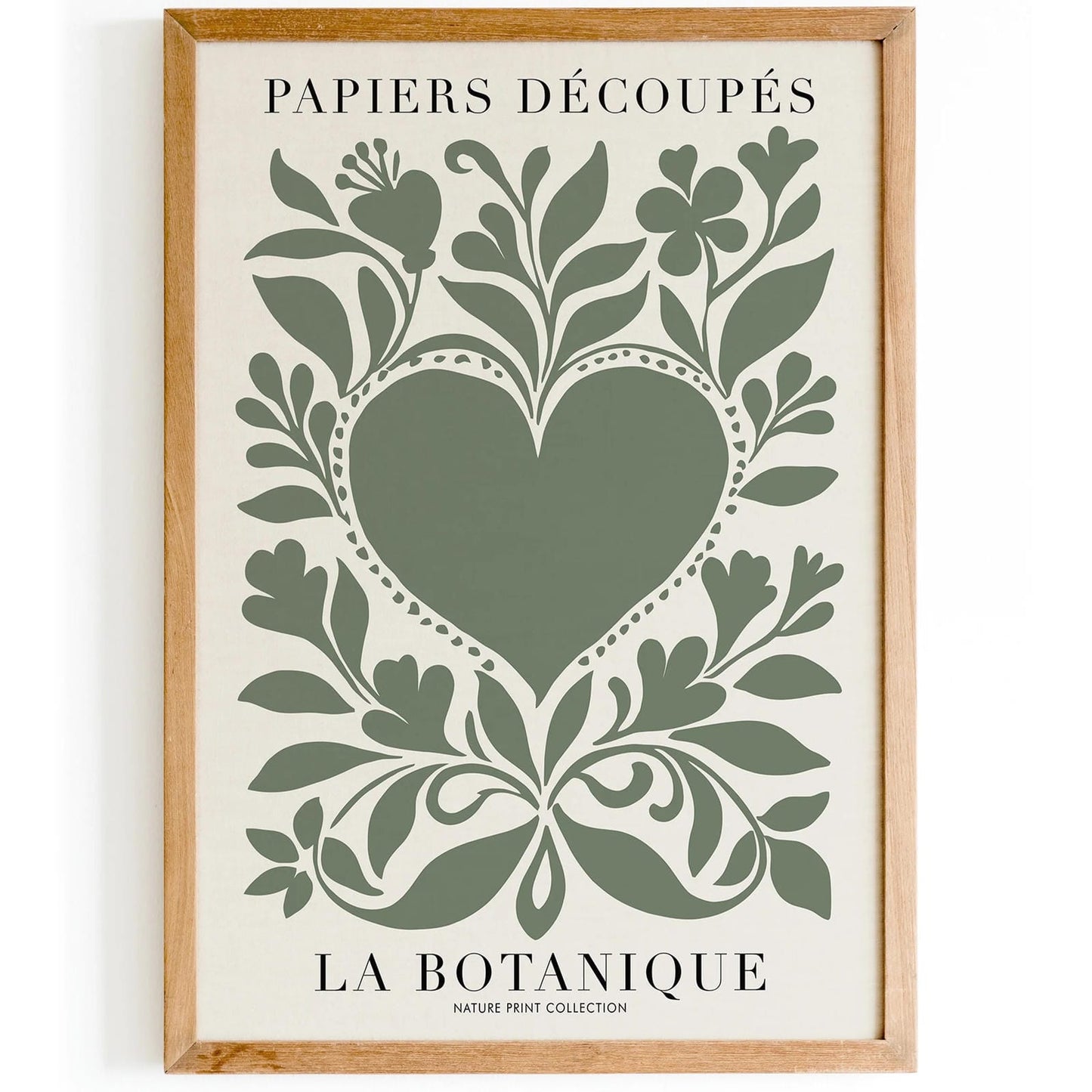 Botanical Aesthetic Wall Art – Plant Print for Home Decor