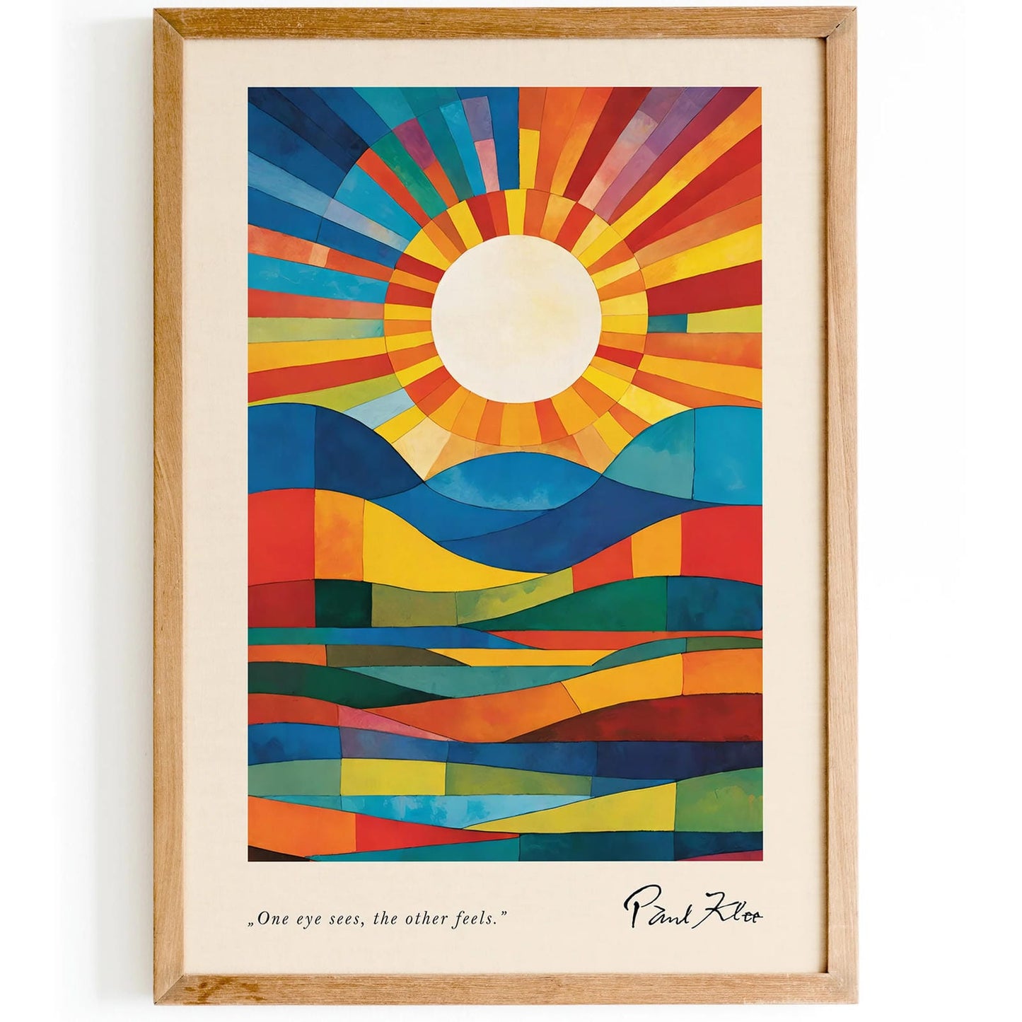 Glance of a Landscape II Paul Klee Wall Art