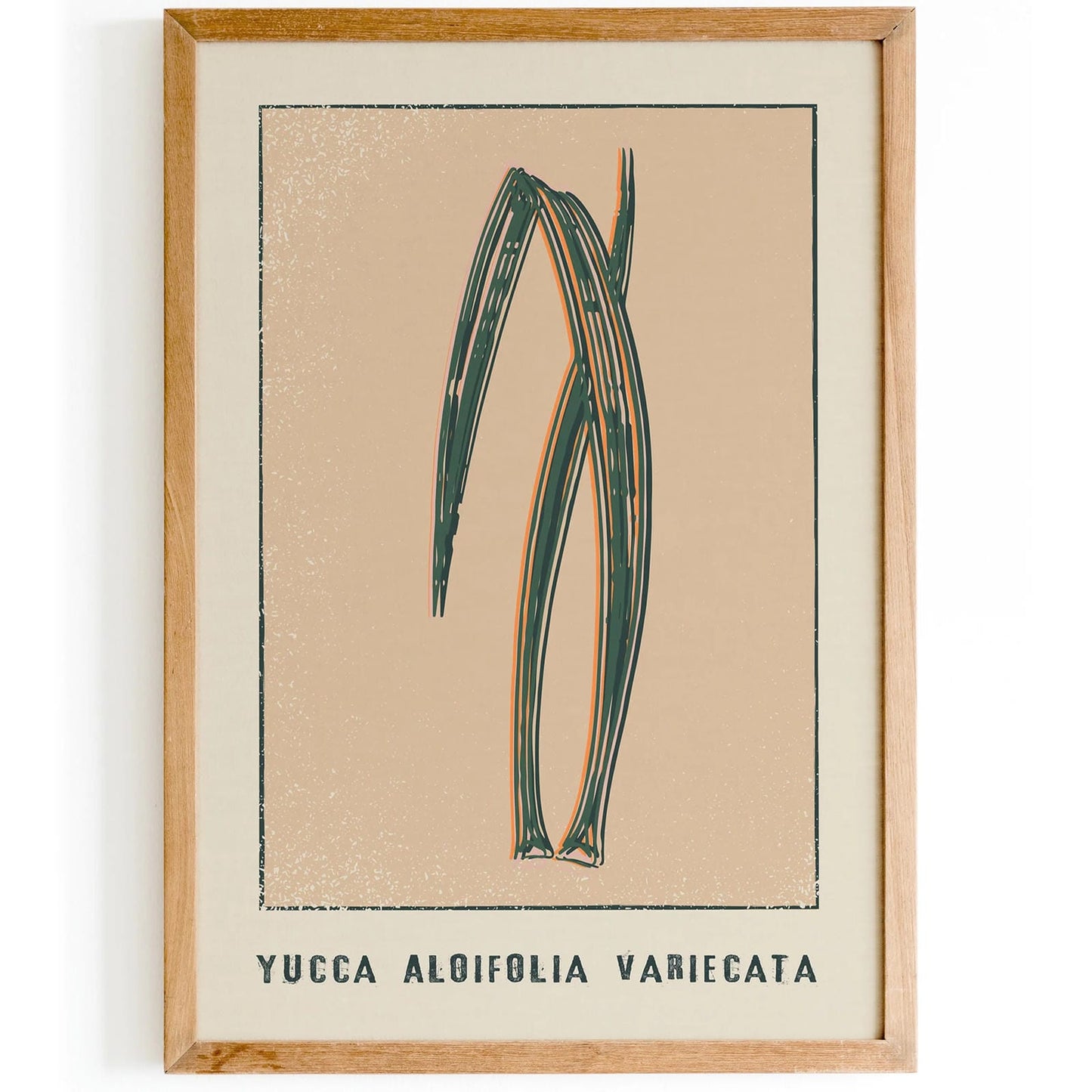 Yucca Aloifolia Veriecata Floral Print