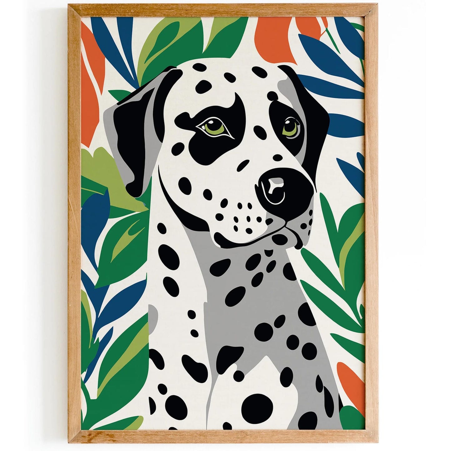 Dalmatian Dog Art Print Kids Room Wall Art