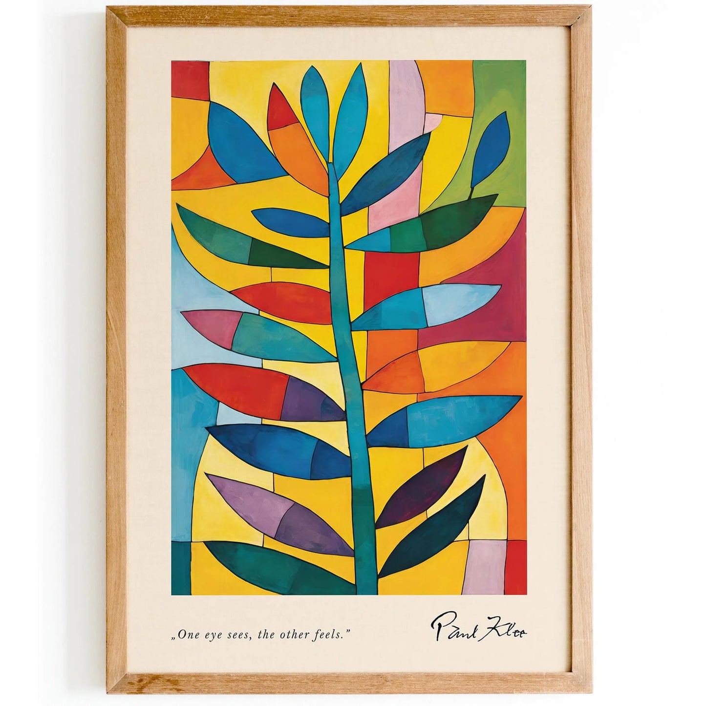 Magic Garden II Paul Klee Wall Art