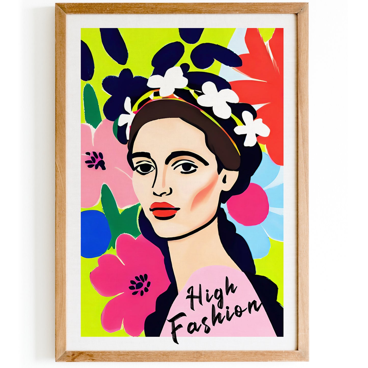 Colorful High Fashion Poster
