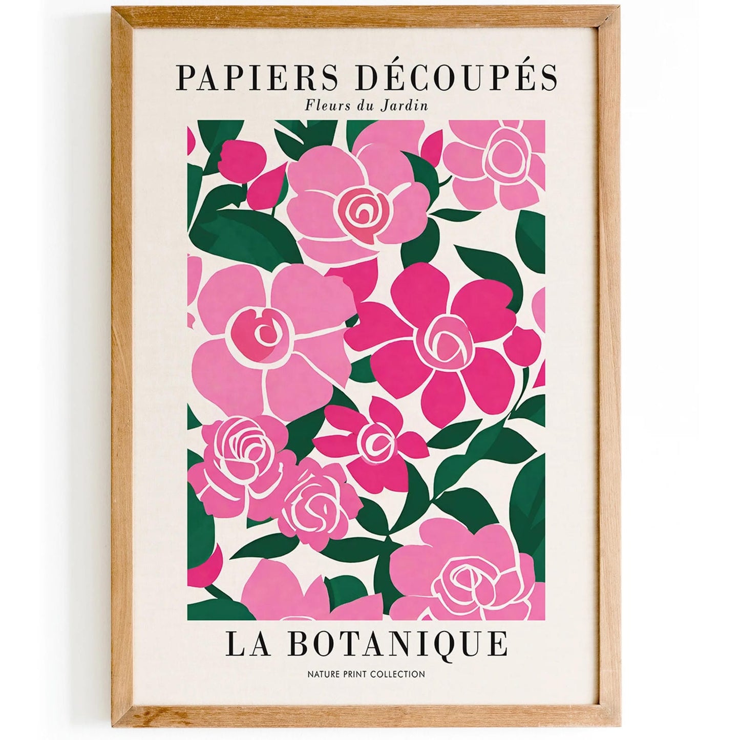 Pink Fleurs Poster