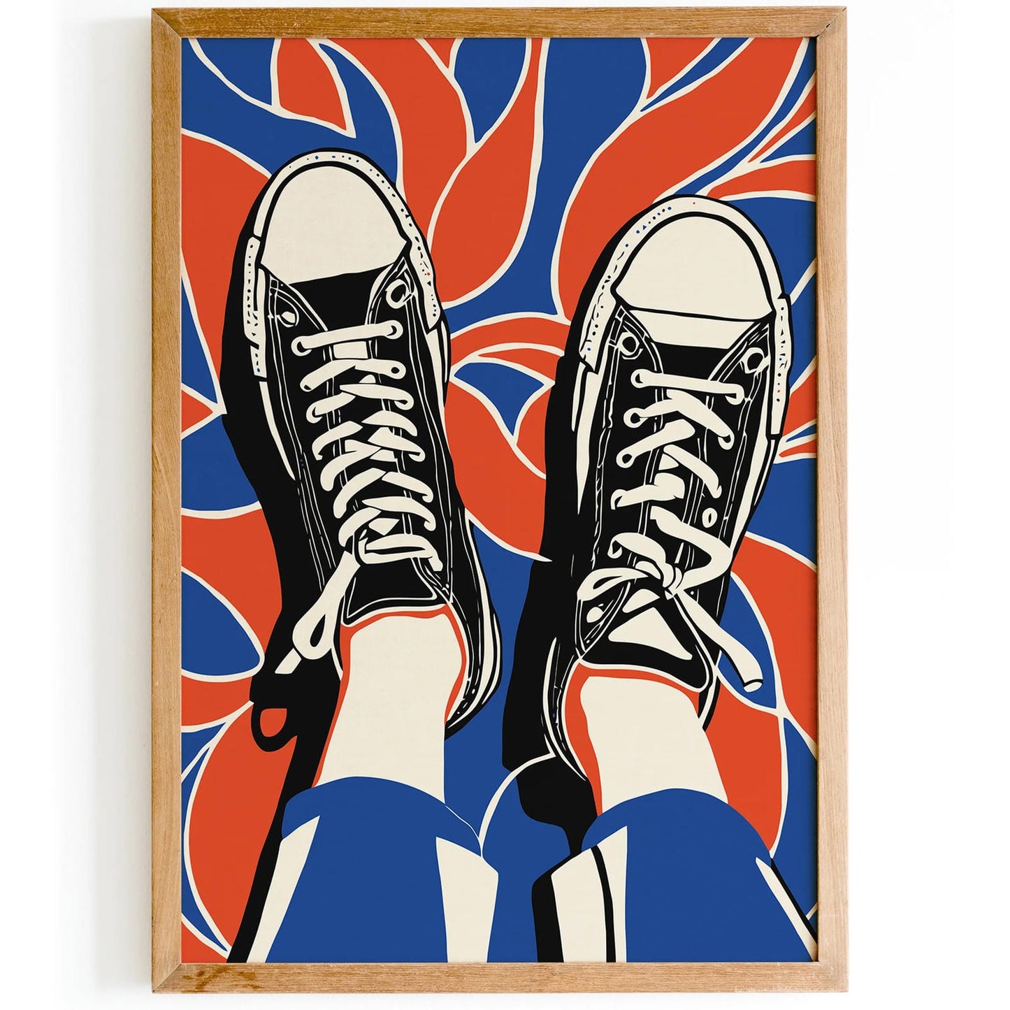 All-Star Sneakers Shoes Poster