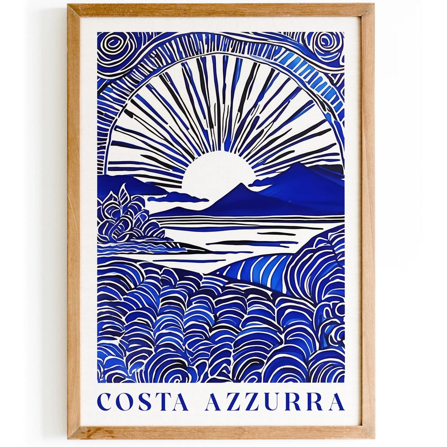 Costa Azzurra Poster
