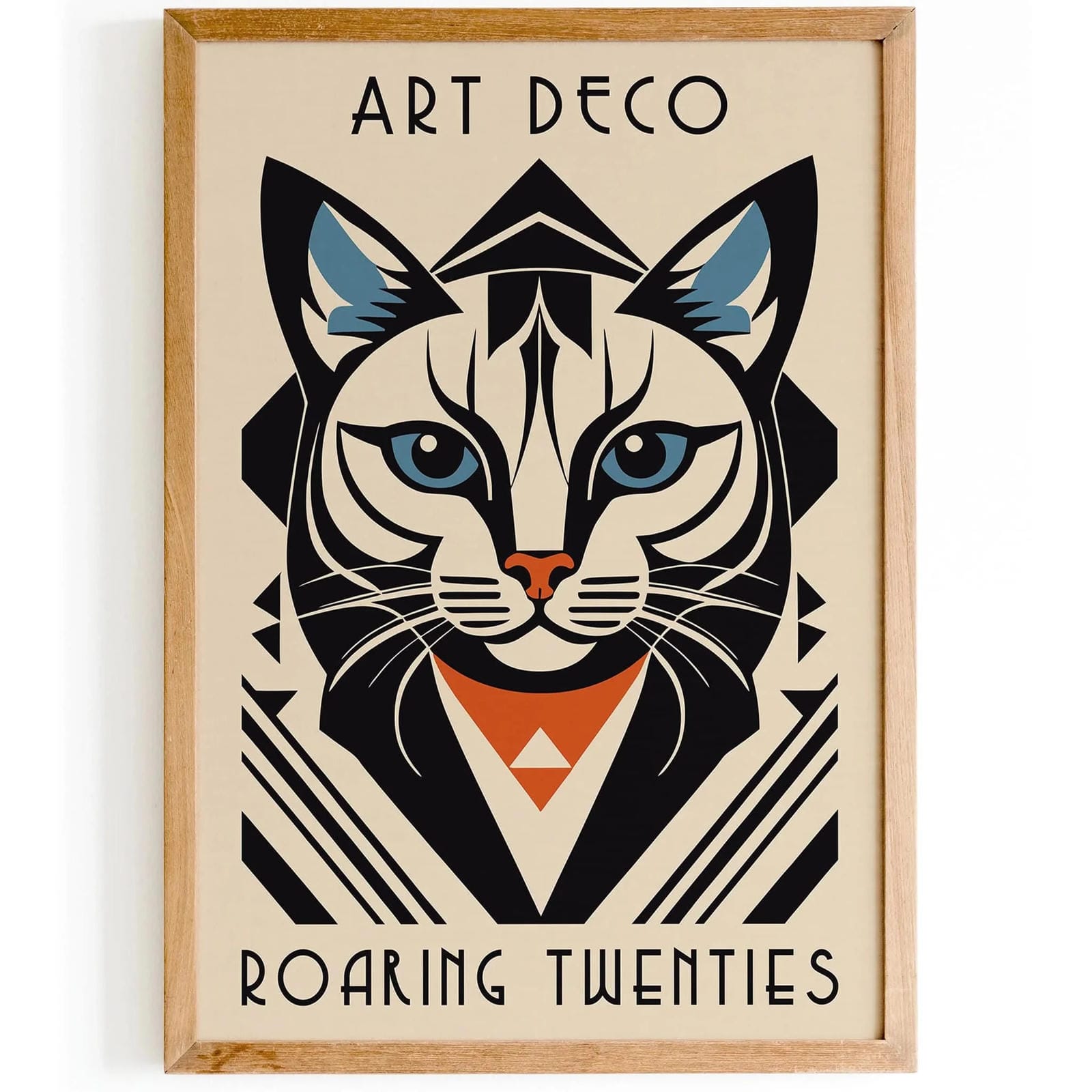 Art Deco Roaring Twenties Cat Poster – HypeSheriff Europe
