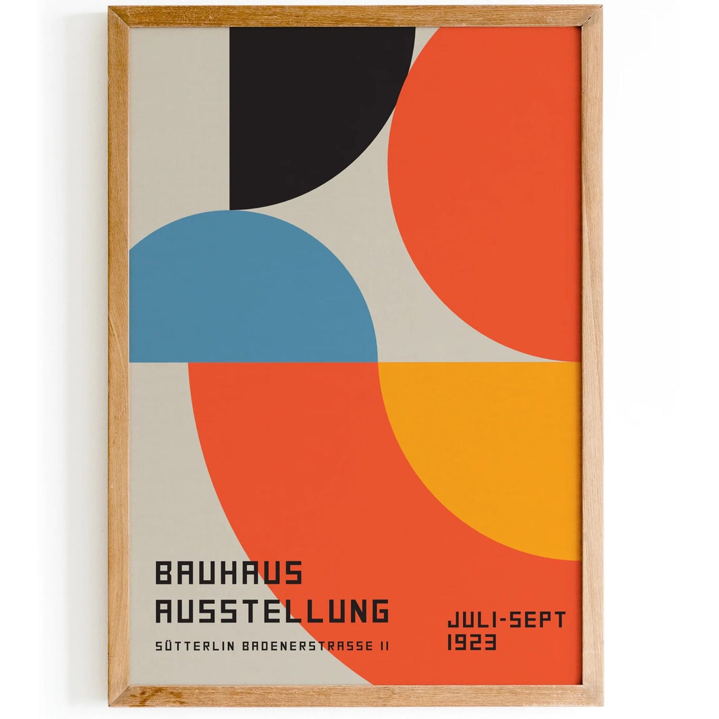 Geometric Bauhaus Art Print