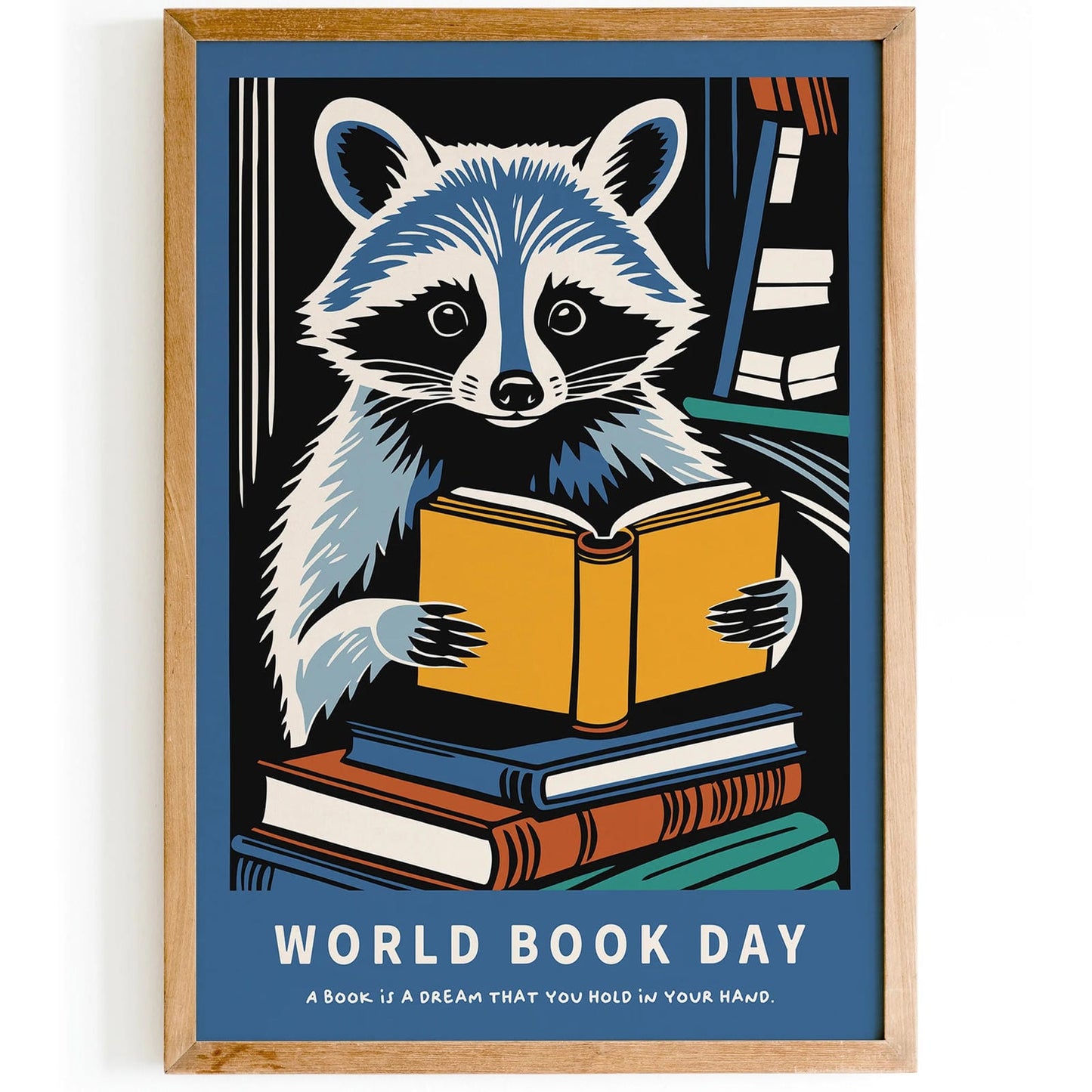 World Book Day Literary Art Print