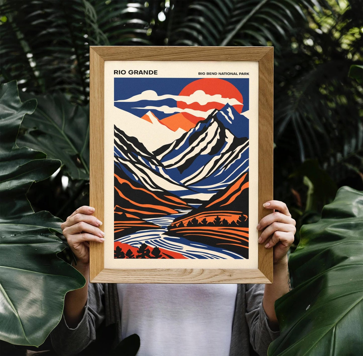 Rio Grande Big Bend National Park Poster