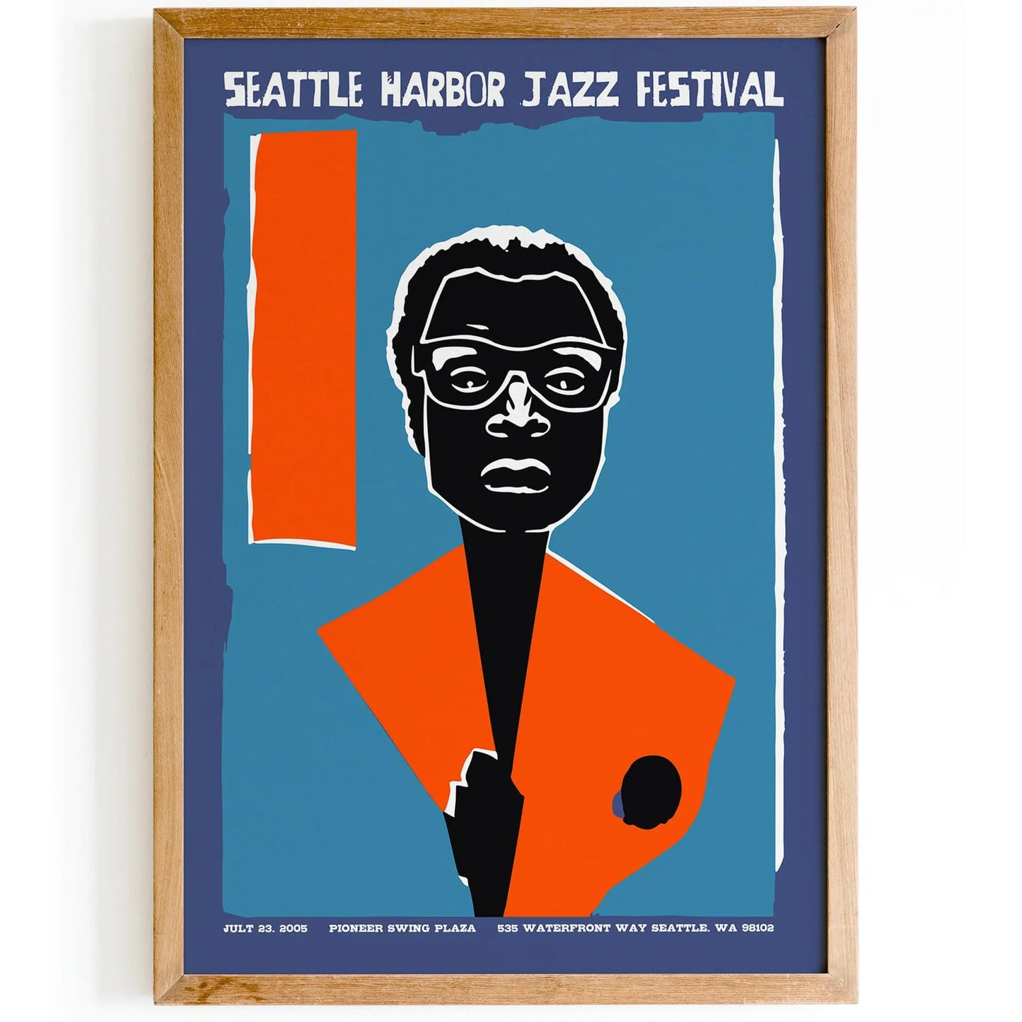 Seattle Harbor Jazz Festival 2005 Poster