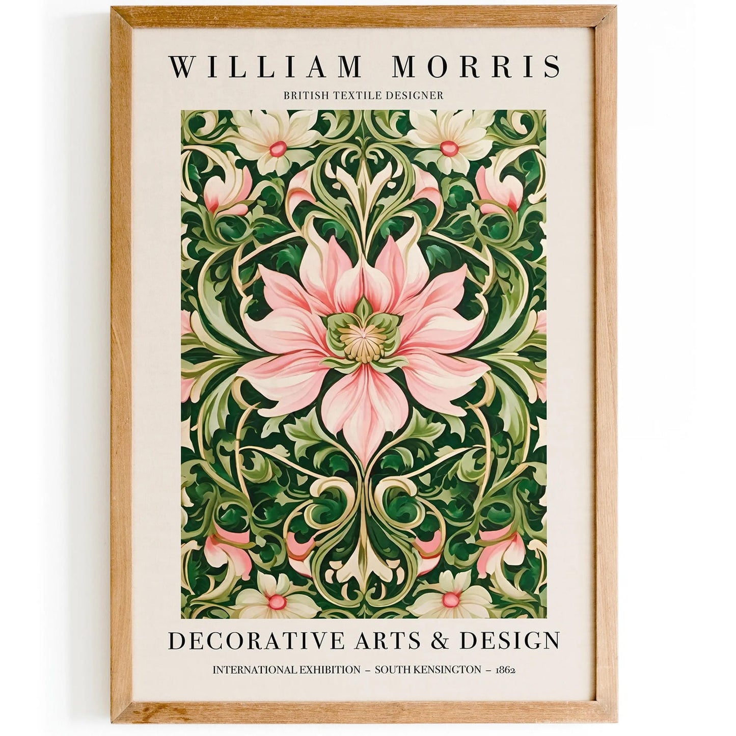 William Morris Floral Poster