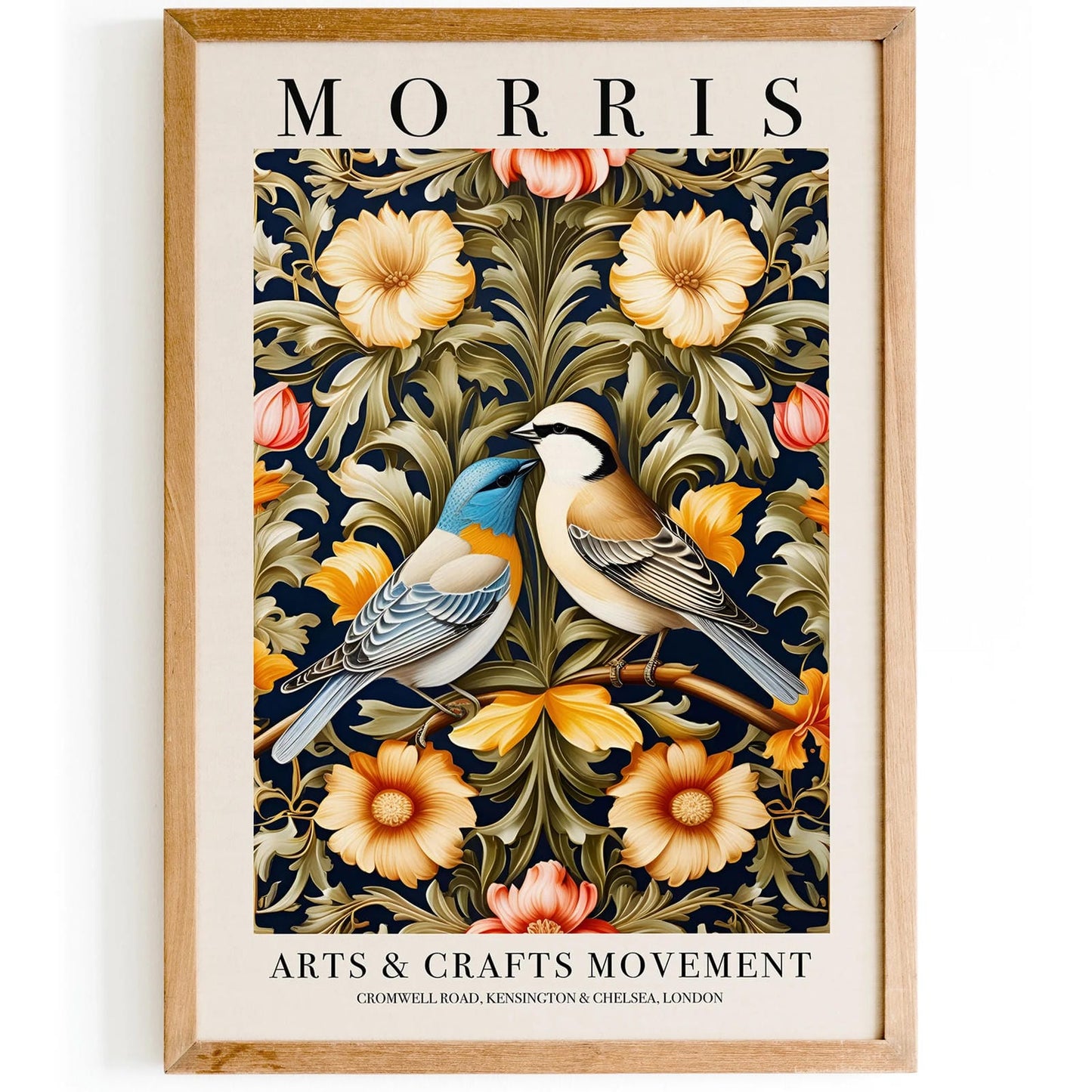William Morris Nature Vintage Poster