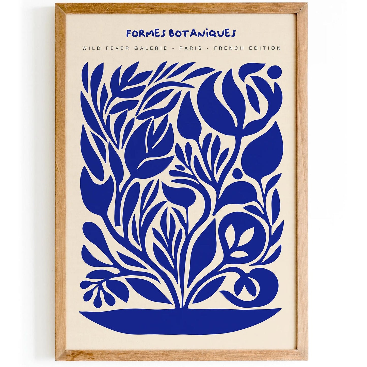 Formes Botaniques Nature Abstract Print