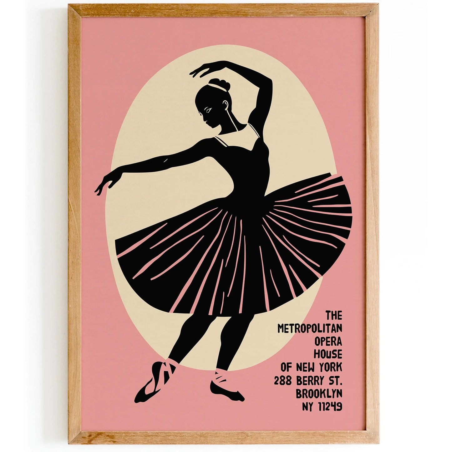 Vintage Opera House NYC Poster