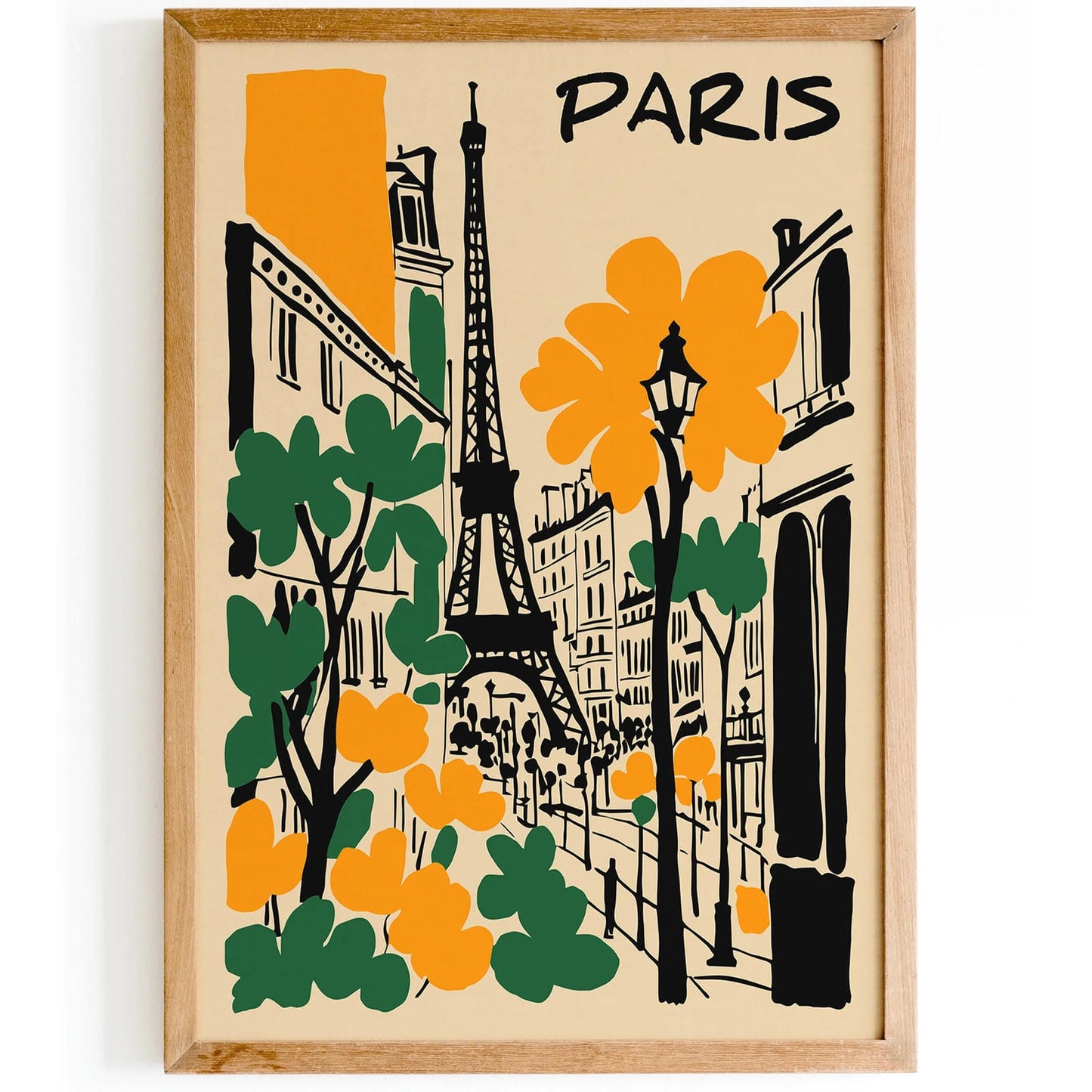 Paris Travel Art Print 2025
