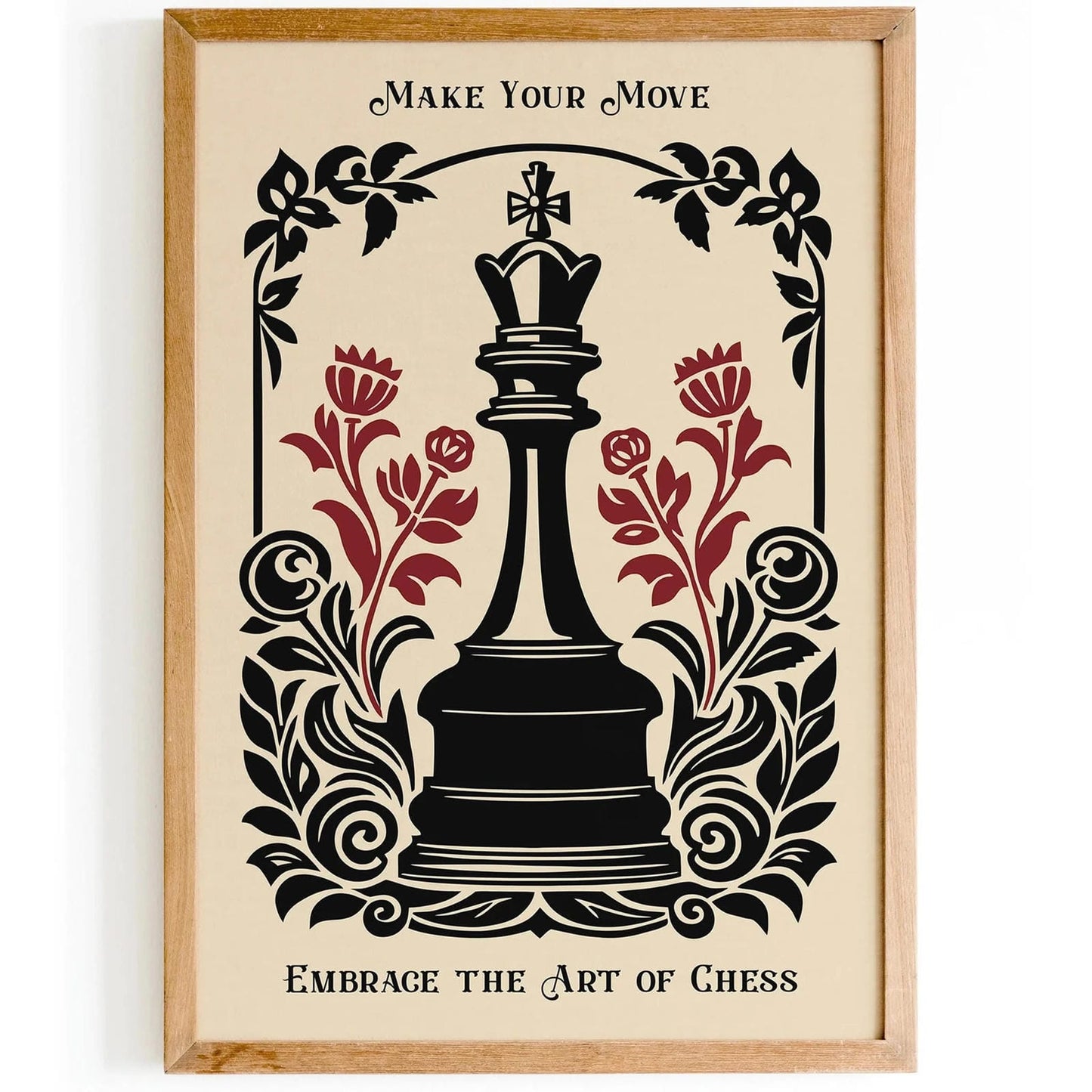 Make Your Move – Embrace the Art of Chess Poster