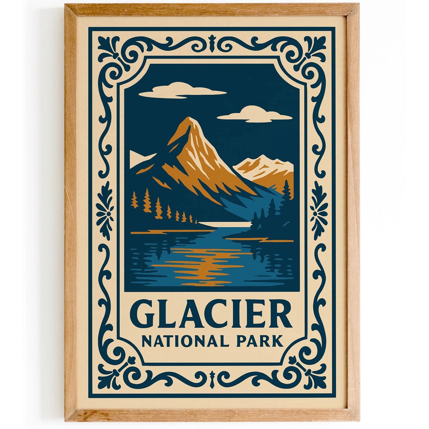 Glacier National Park Poster