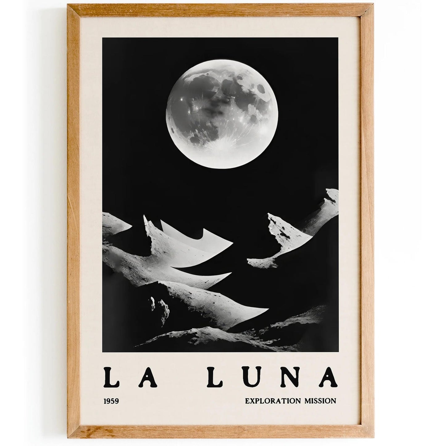 La Luna 1959 Exploration Poster