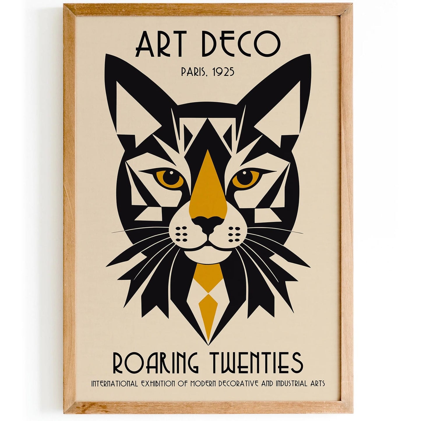 Art Deco Roaring Twenties Poster