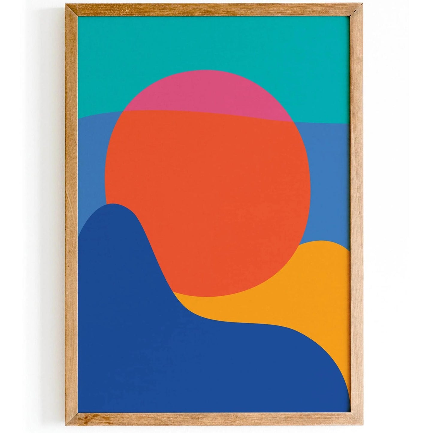 Colorful Landscape Print - HypeSheriff Europe
