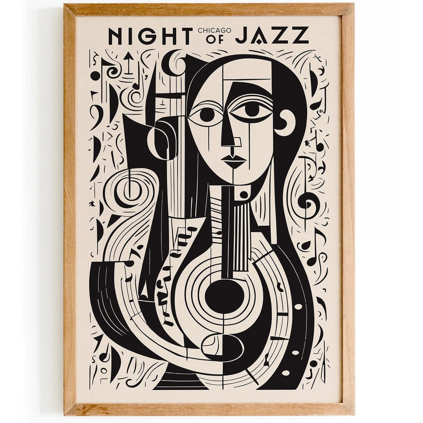 Night of Jazz Chicago Poster