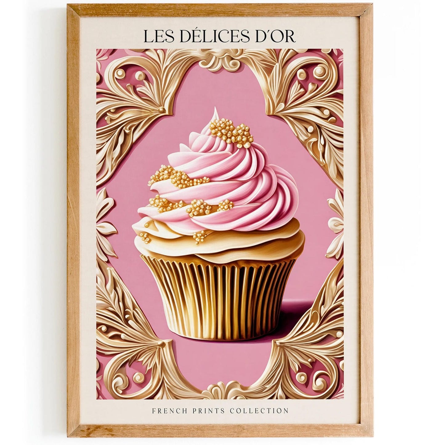 Vintage French Bakery Patisserie Poster