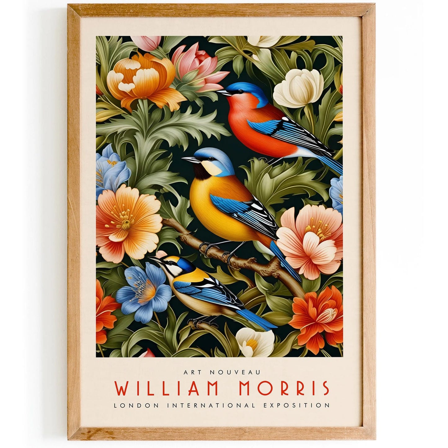 William Morris Nature Victorian Wall Art