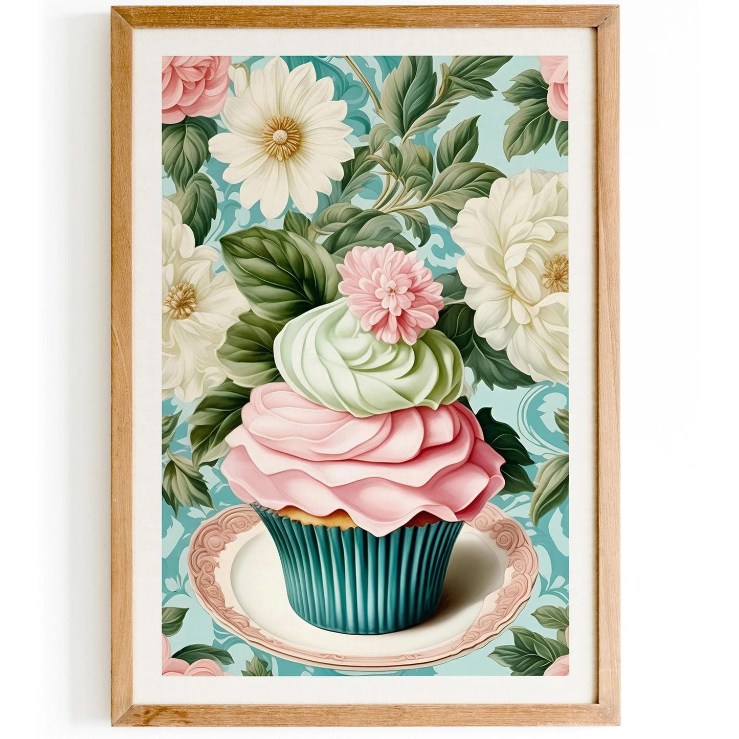 Sweet Memories Cupcake Wall Art