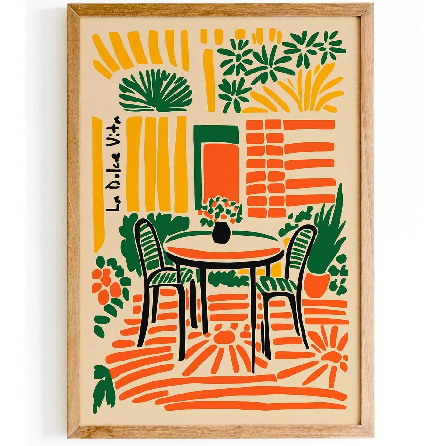 La Dolce Vita Cozy Scenic Poster