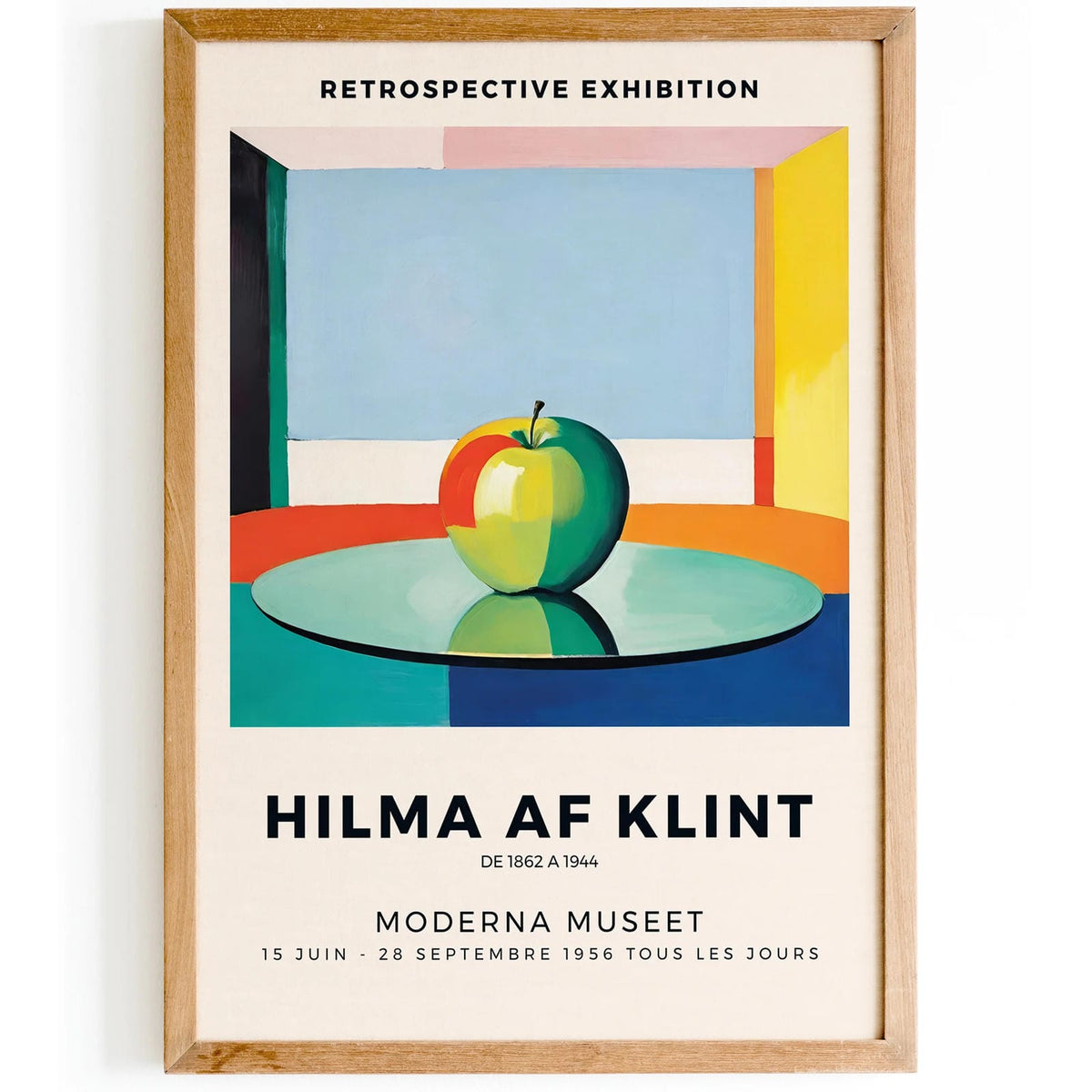 Inspired by Hilma af Klint Modern Art Print