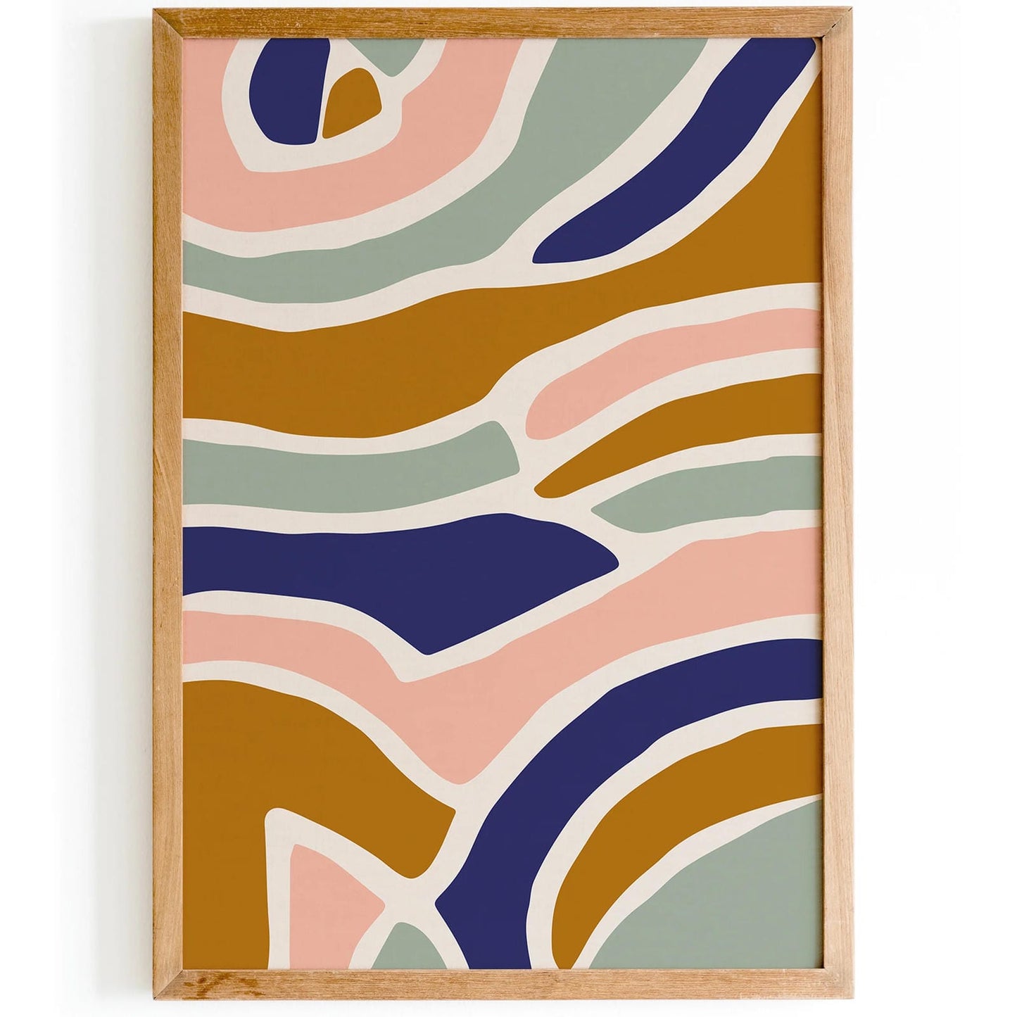Vibrant Abstract Art Print - Contemporary Home Decor