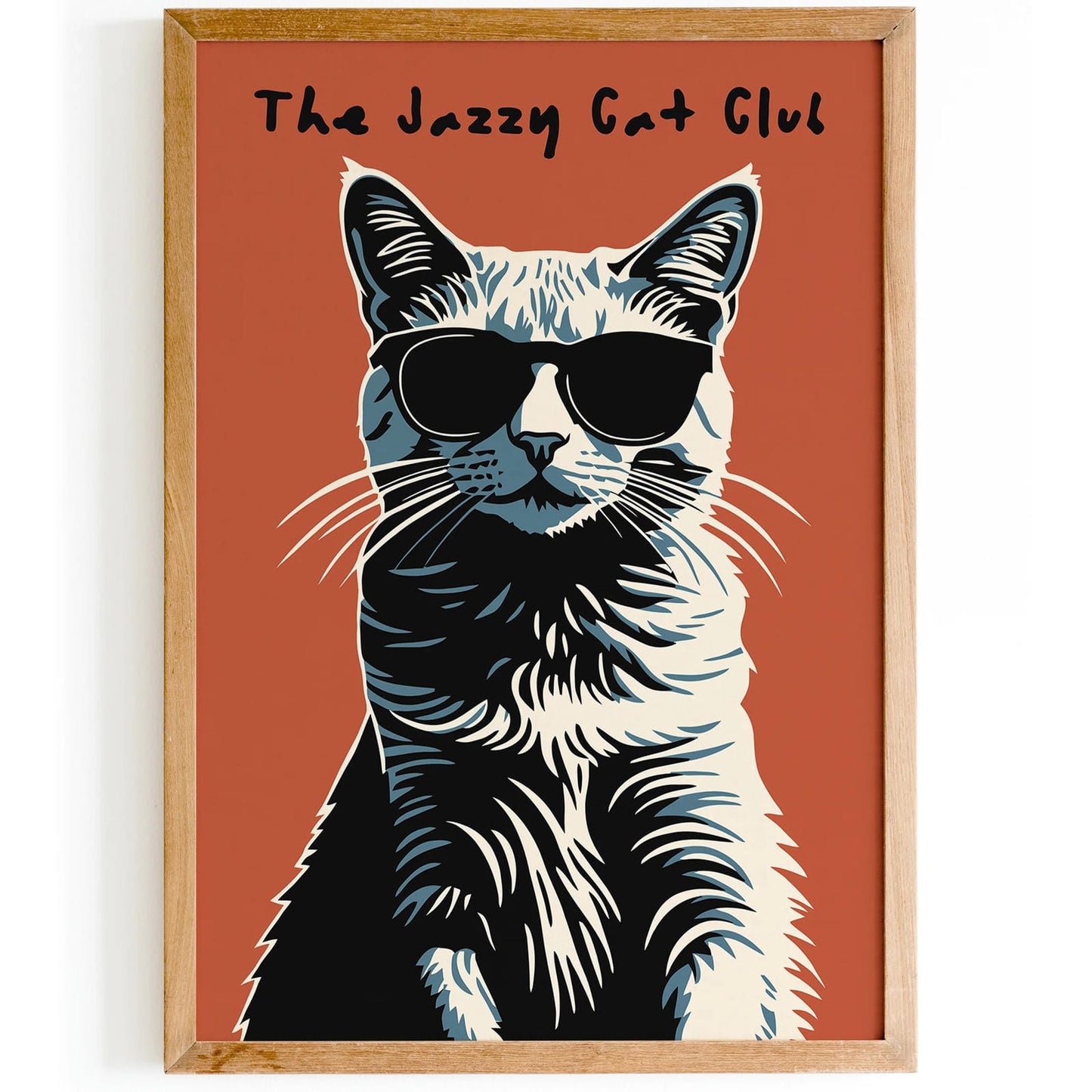 The Jazzy Cat Club Music Poster