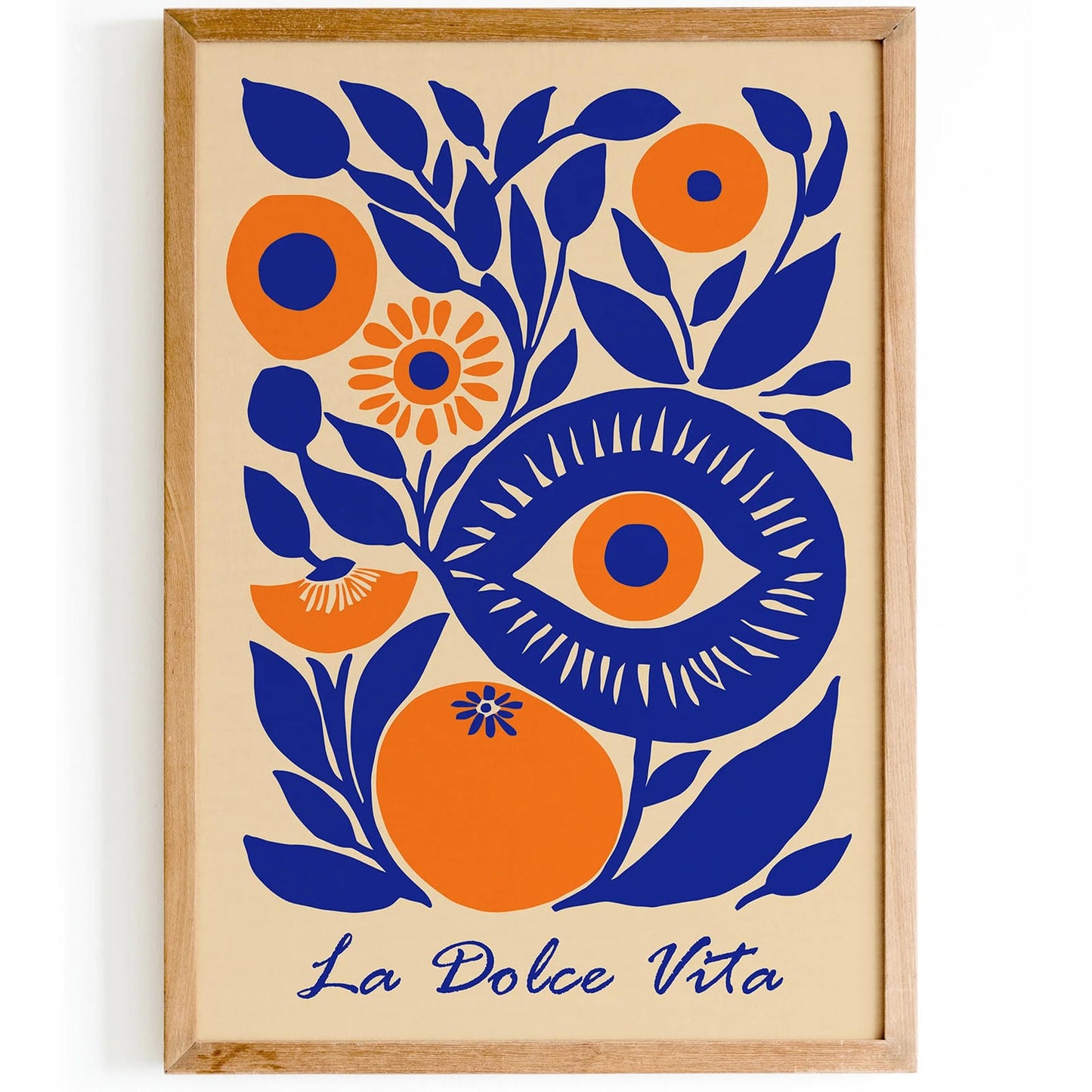 La Dolce Vita Italian Summer Vibe Poster