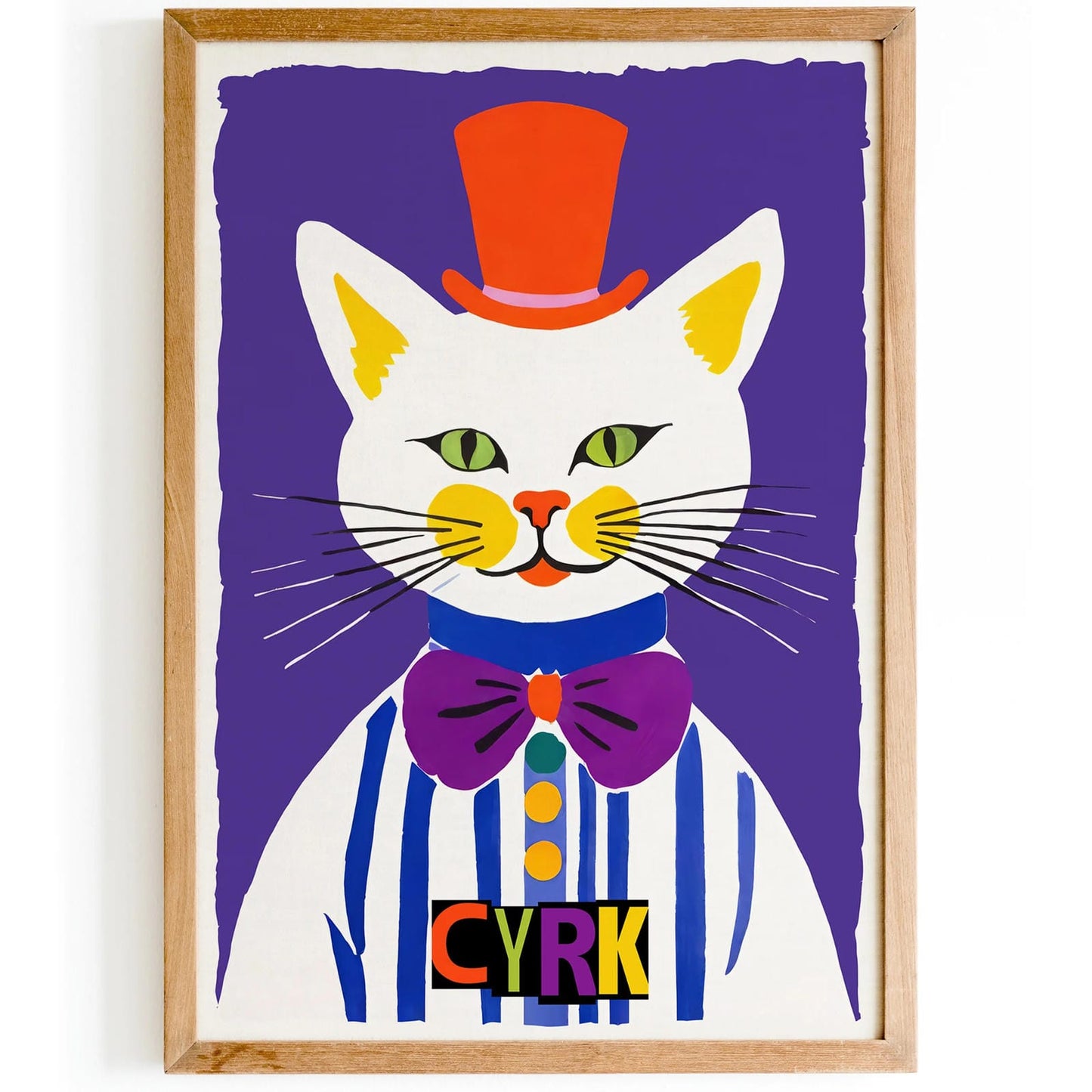 CYRK Retro Circus Poster