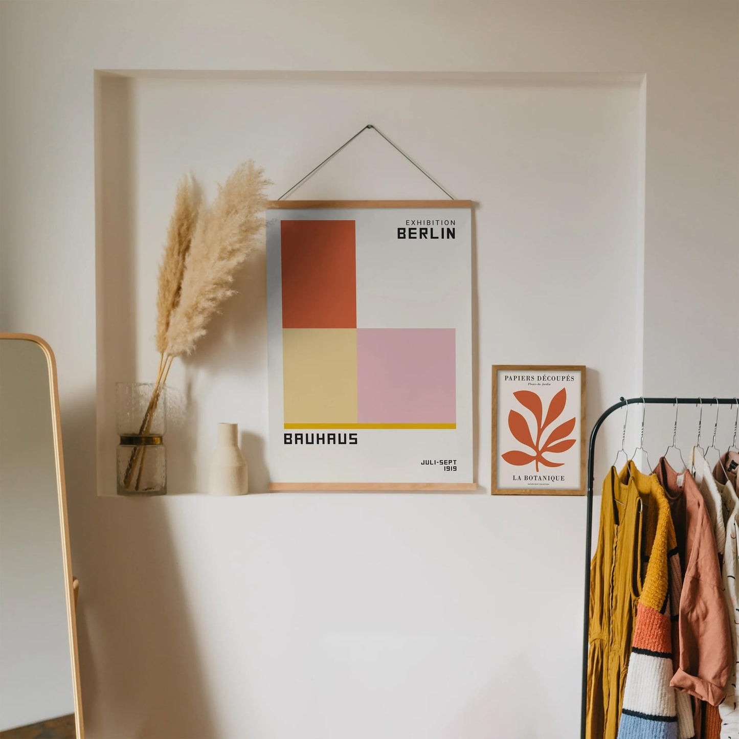 Bauhaus Modern Geometric Poster
