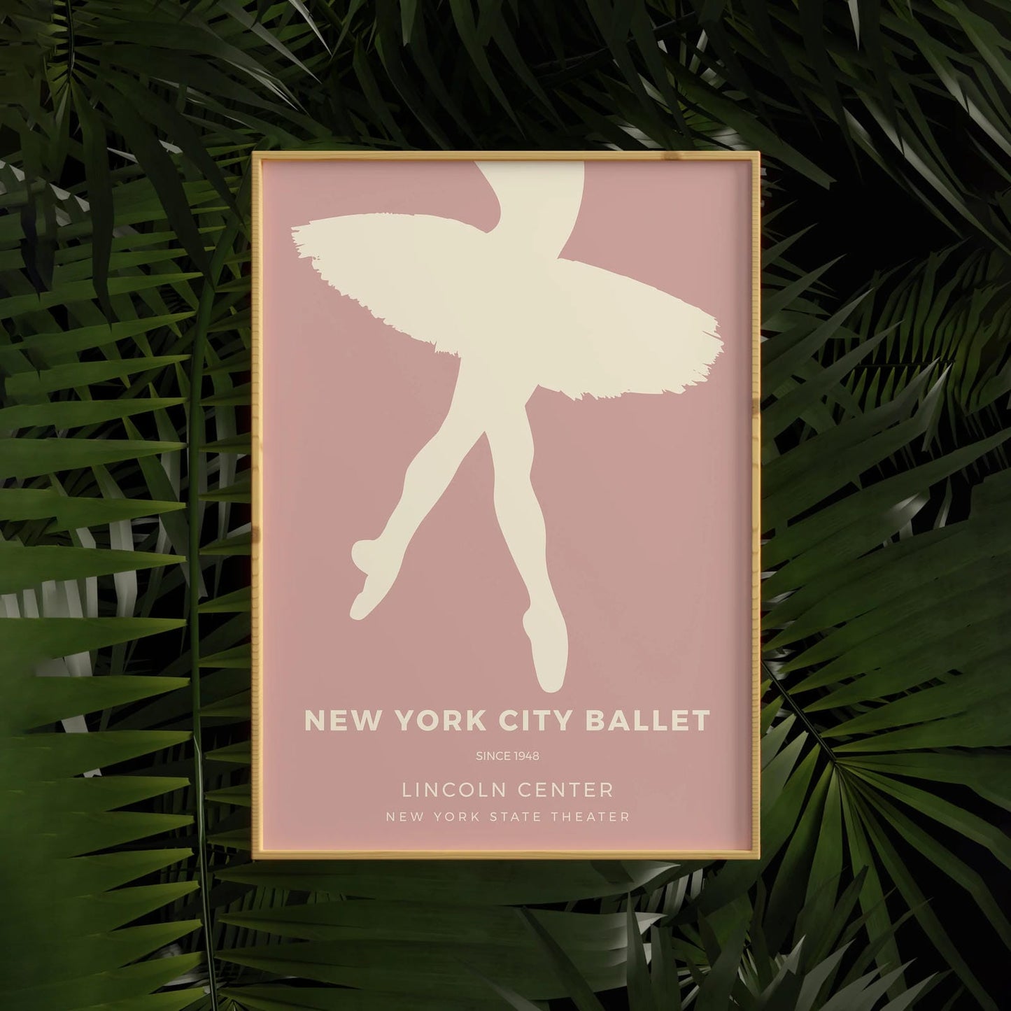 New York City Ballet Poster