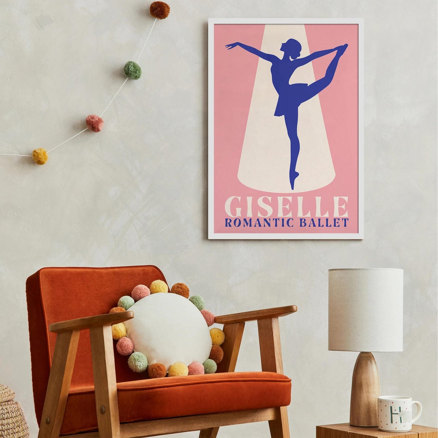 Giselle Romantic Ballet Poster