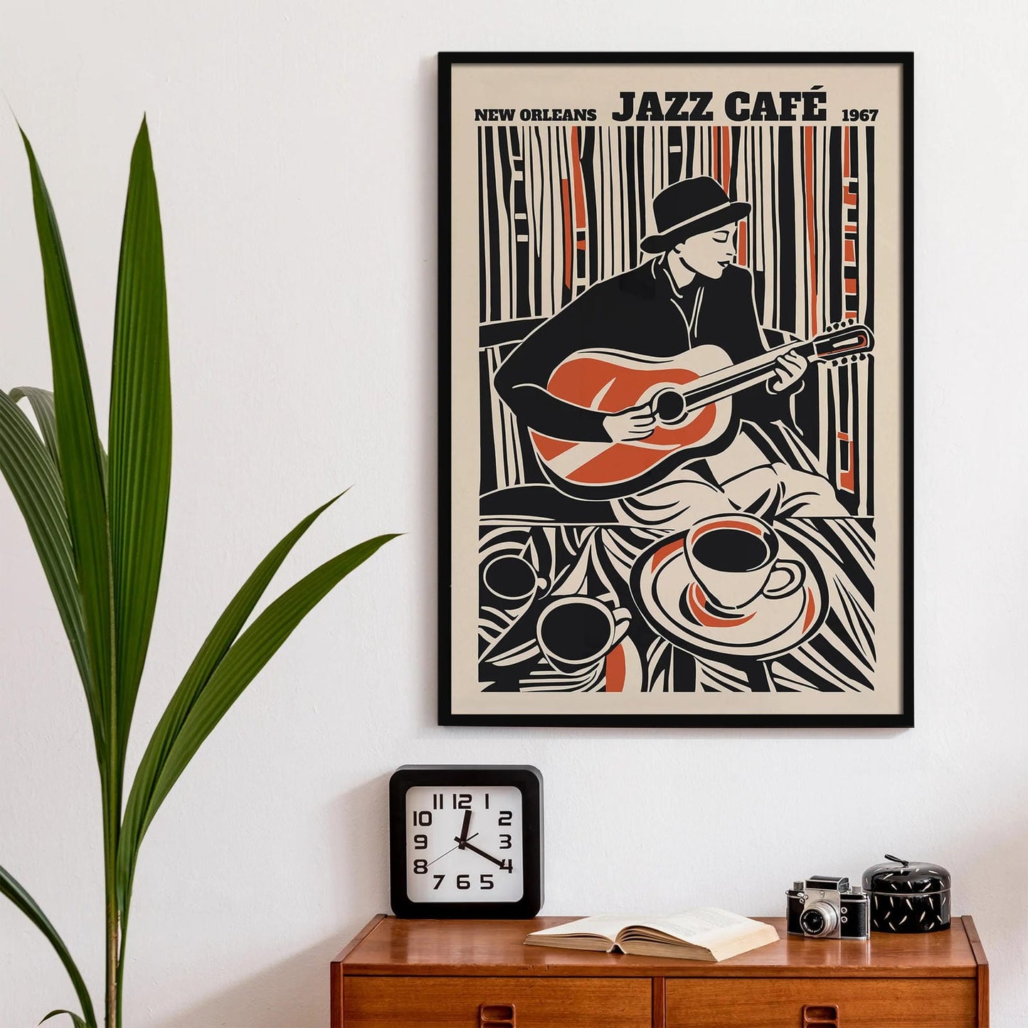 New Orleans Jazz Cafe Poster